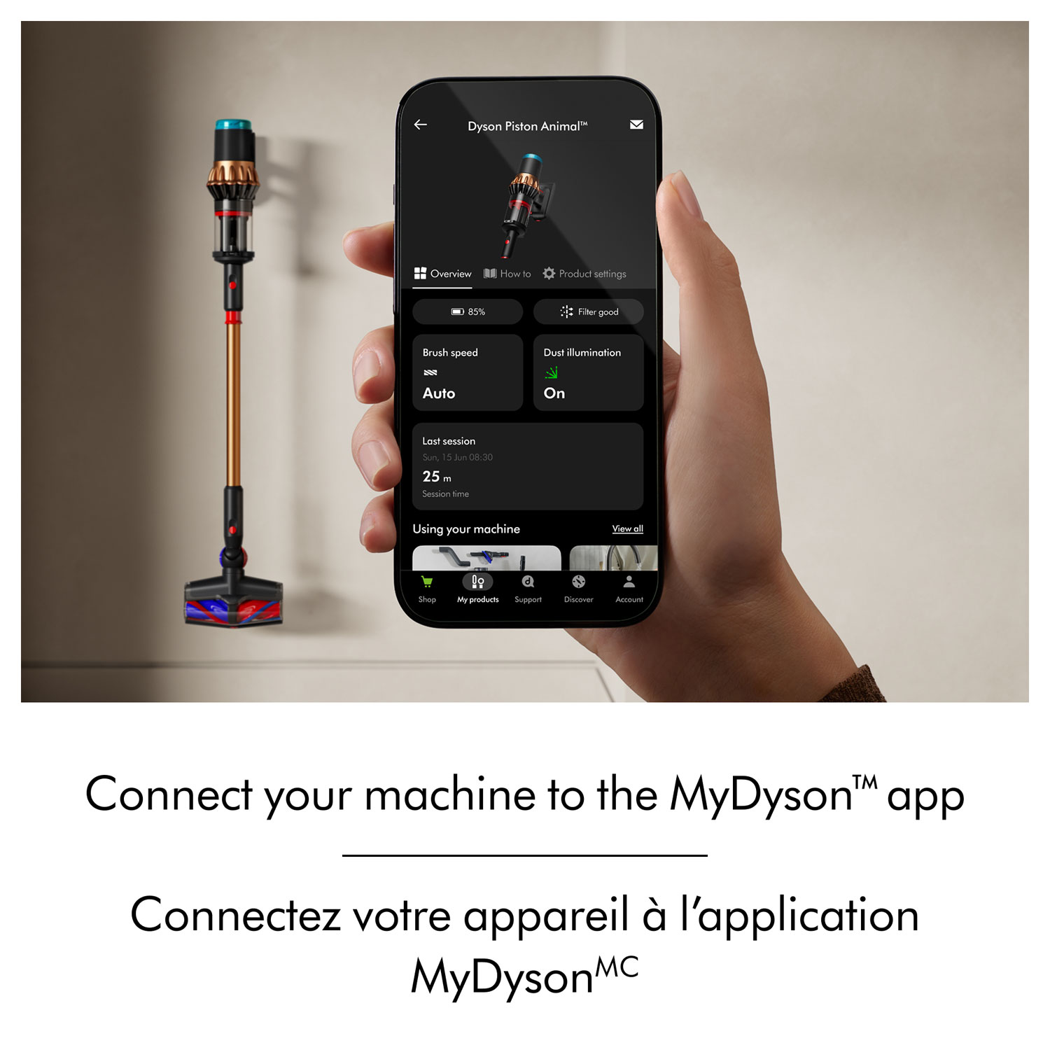 Dyson V16 Piston Animal Submarine Wet & Dry Cordless Bagless Stick Vacuum - Black/Bright Copper