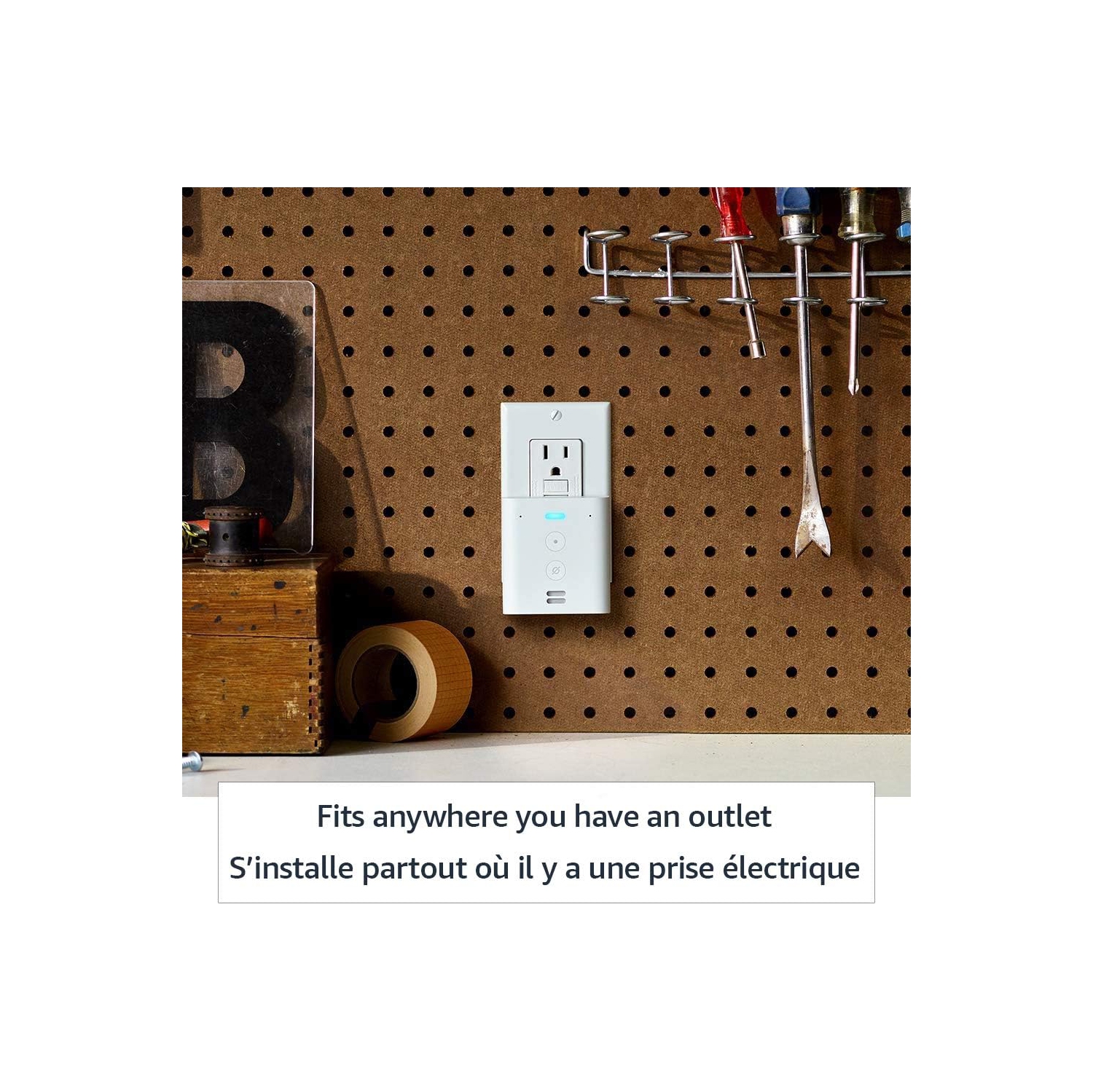 Echo Flex - Plug-in mini smart speaker with Alexa