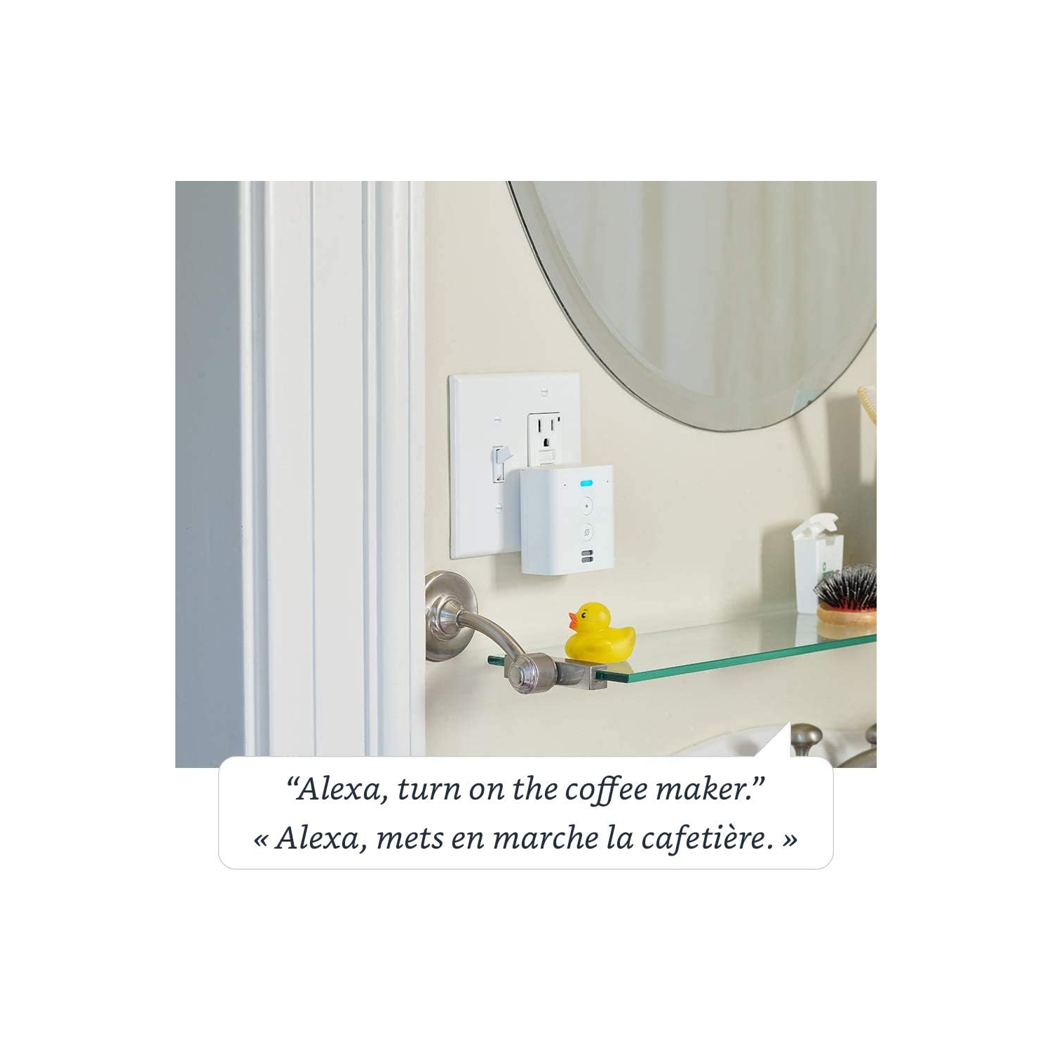 Echo Flex - Plug-in mini smart speaker with Alexa