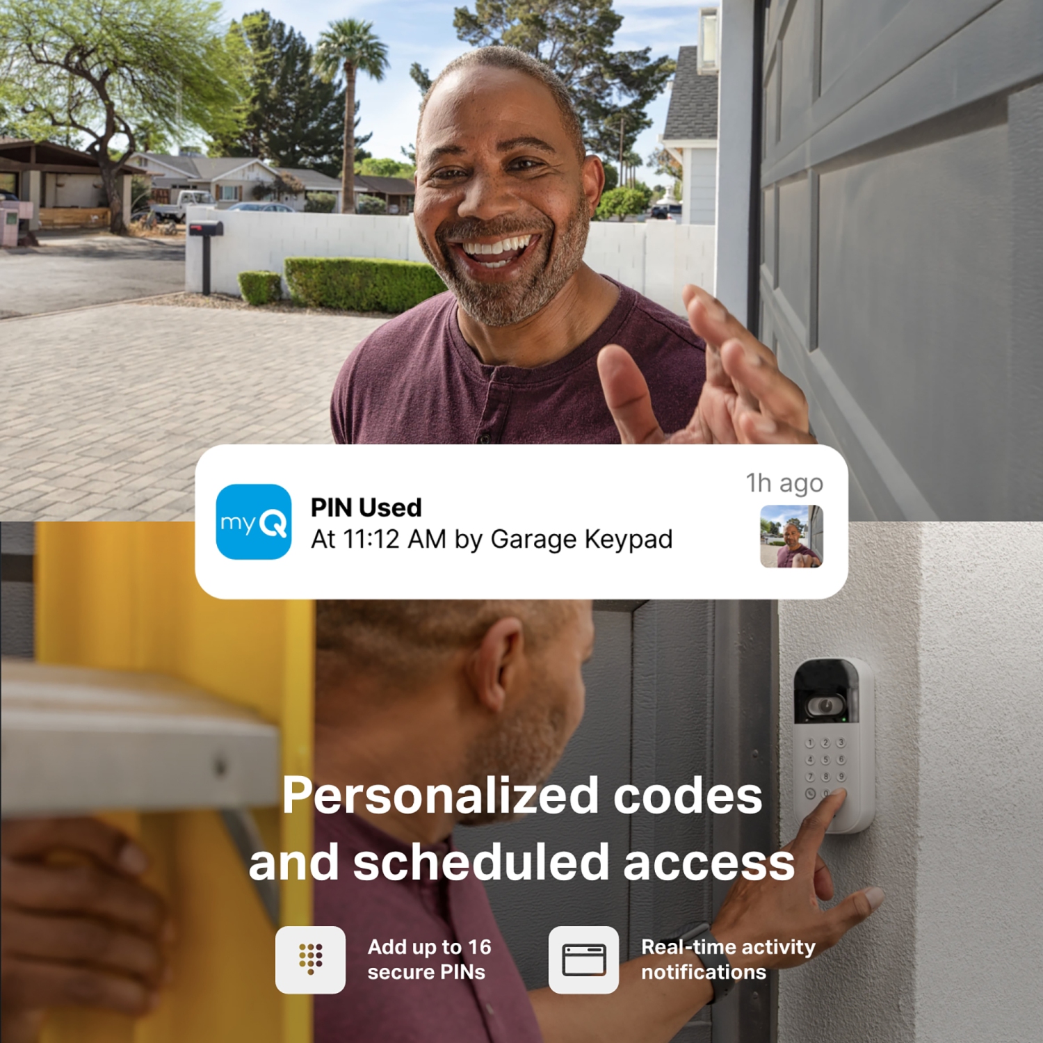 myQ Smart Garage Video Keypad Power Adapter Kit