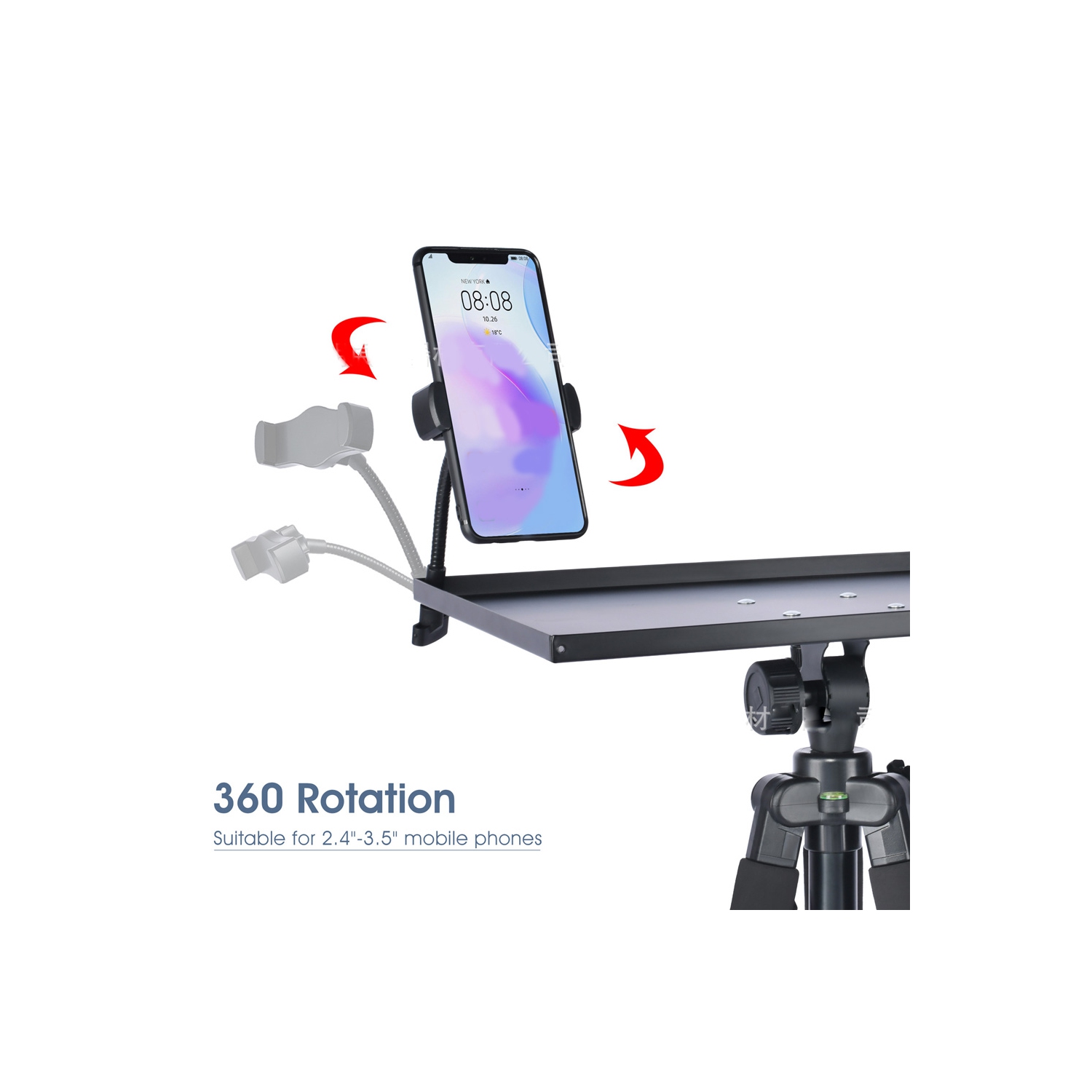 axGear Tripod Floor Stand For Laptop Projector Presentation Heigh Adjustable Foldable