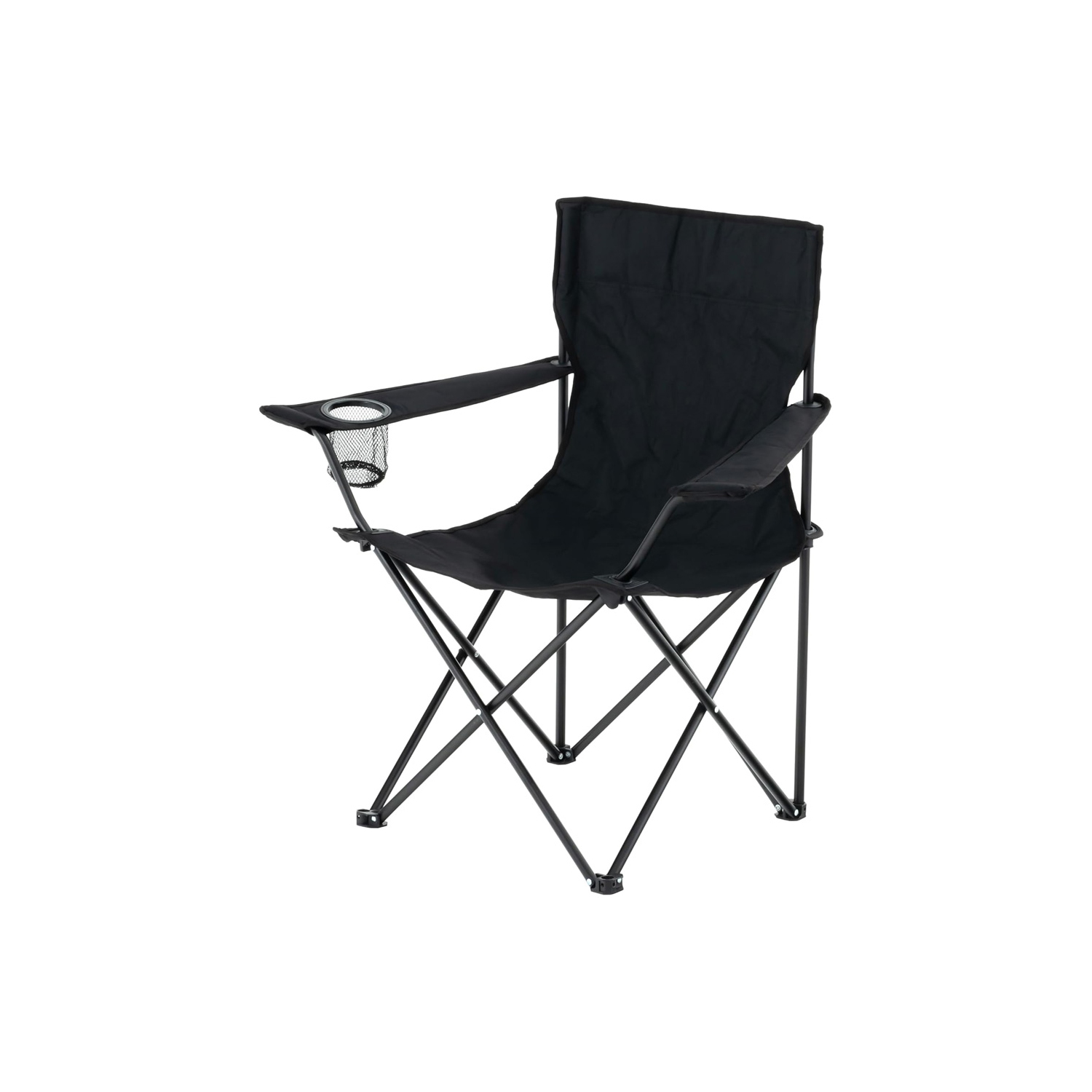 Chaise de camping portative pliante d'extérieur polyvalente d'AxGear - Porte-gobelet de plage