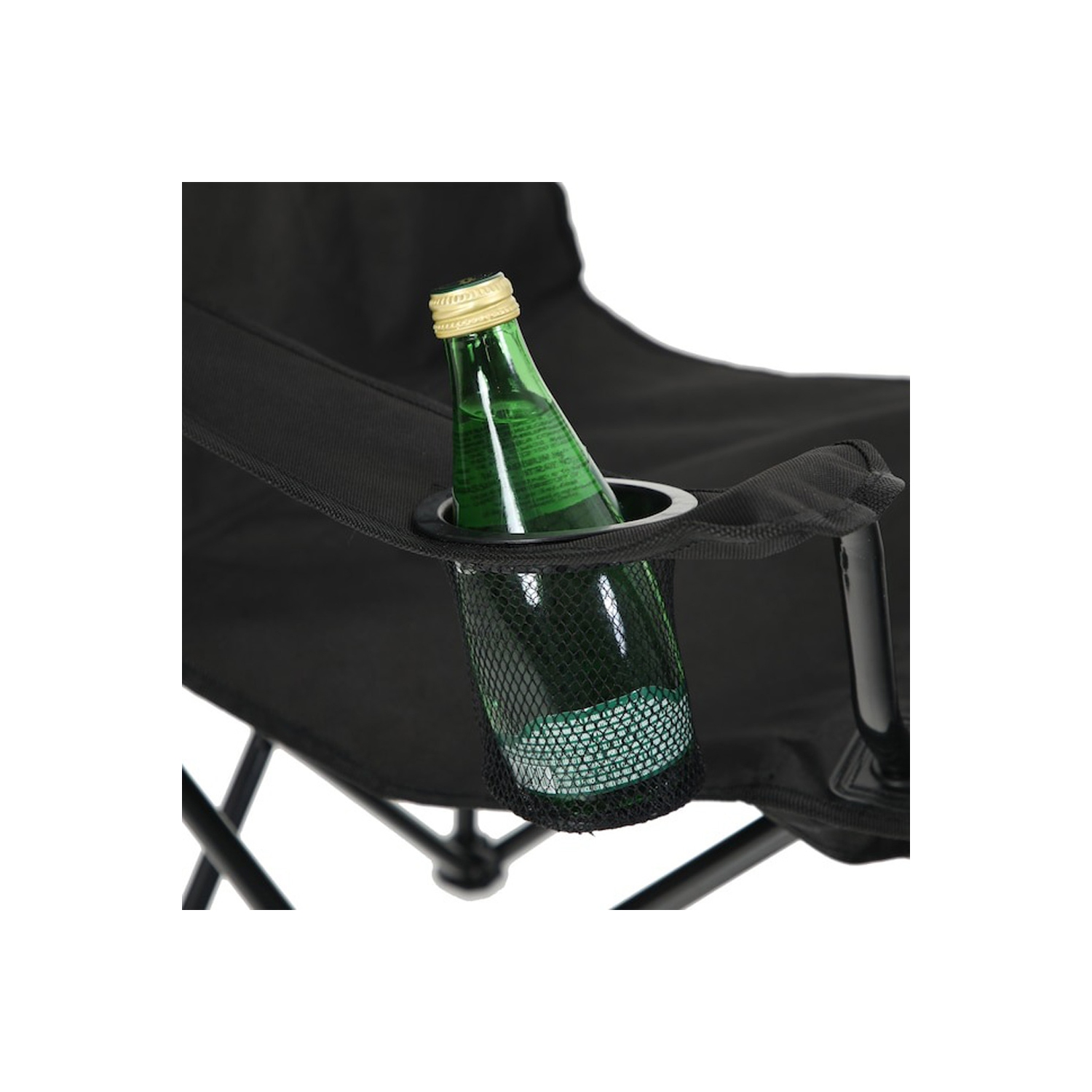 Chaise de camping portative pliante d'extérieur polyvalente d'AxGear - Porte-gobelet de plage