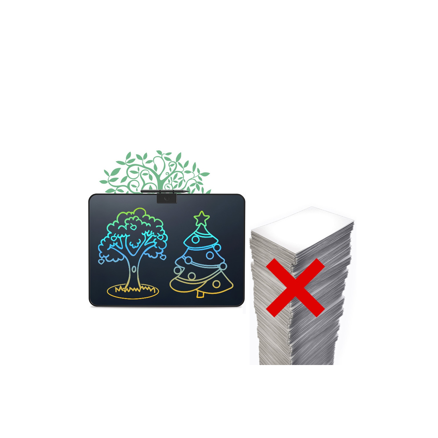 axGear LCD Writing Tablet e-Writer Drawing Memo Message Board 20 Inch Large Screen