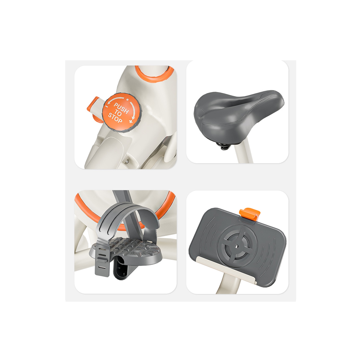 axGear Indoor Cardio Workout Bike Stationary Cycling Fitness Home Exercise Gym