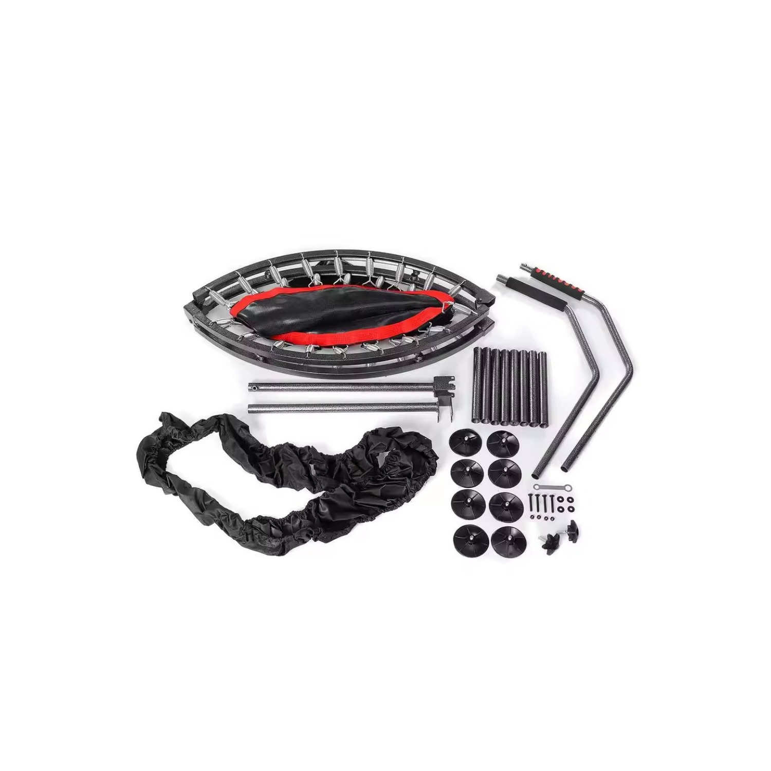 axGear Trampoline 40 Inch Indoor Outdoor Home Fitness Exercise Foldable Rebounder