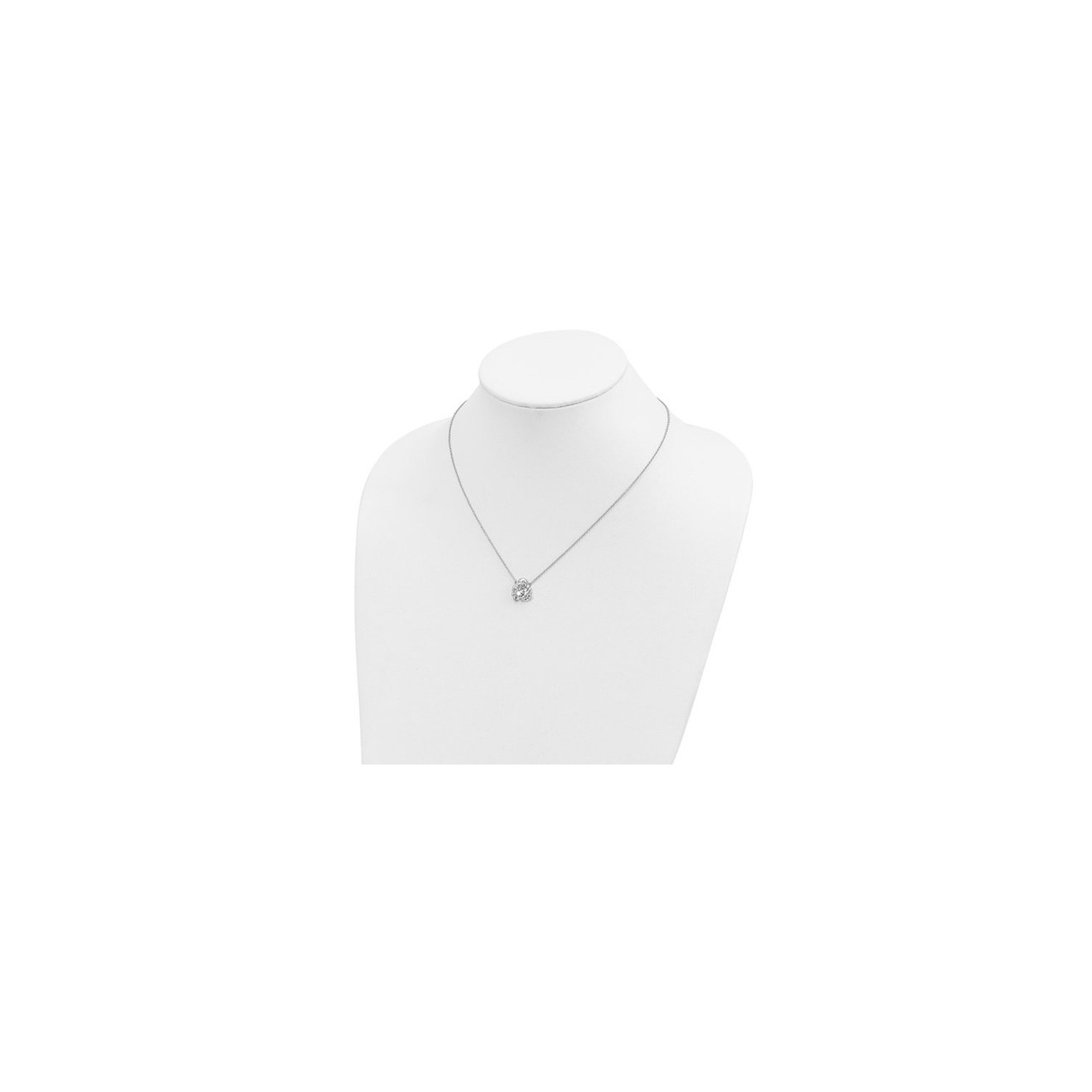 Sterling Silver Mini-Buddha Pendant Necklace with Chain