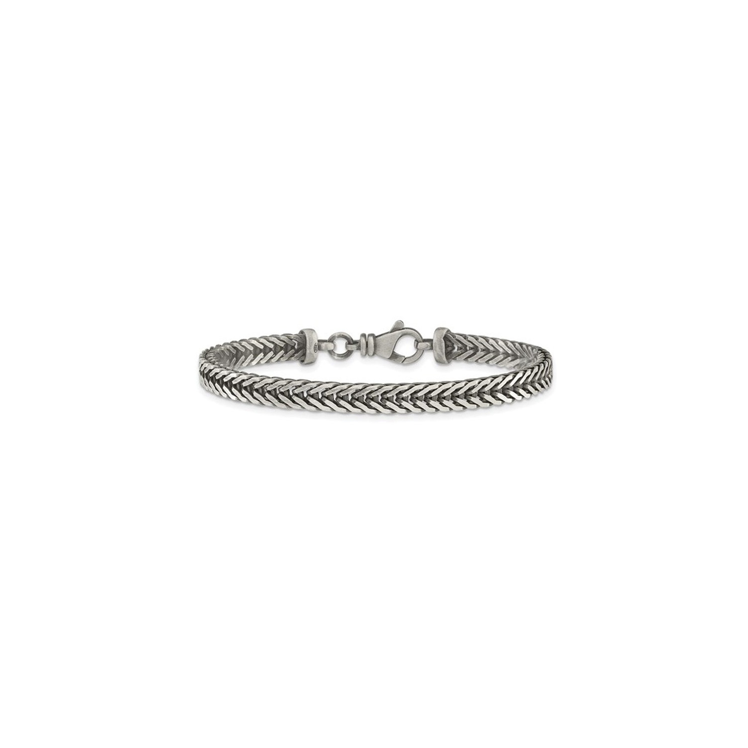 Bracelet homme, chaîne franco, argent sterling, 8&nbsp;po