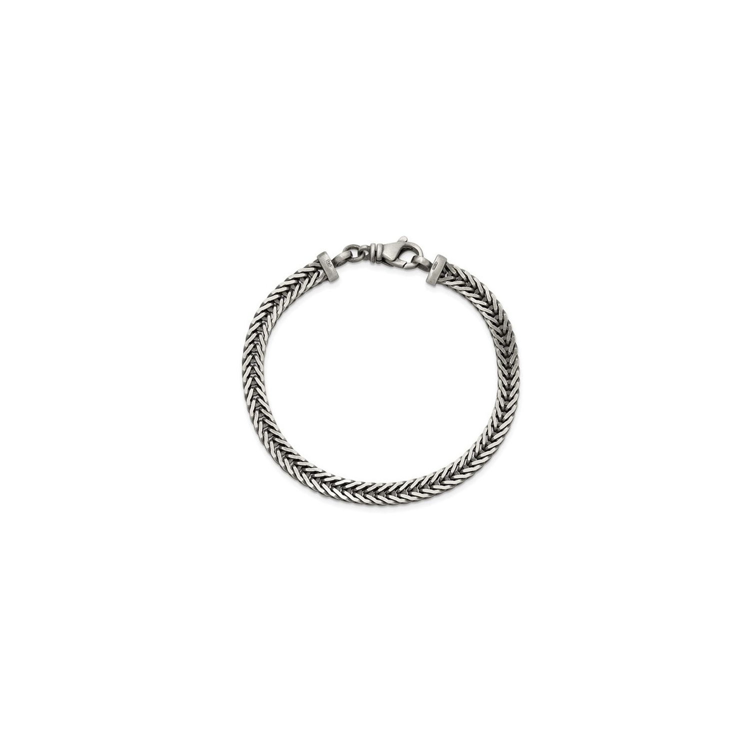 Bracelet homme, chaîne franco, argent sterling, 8&nbsp;po