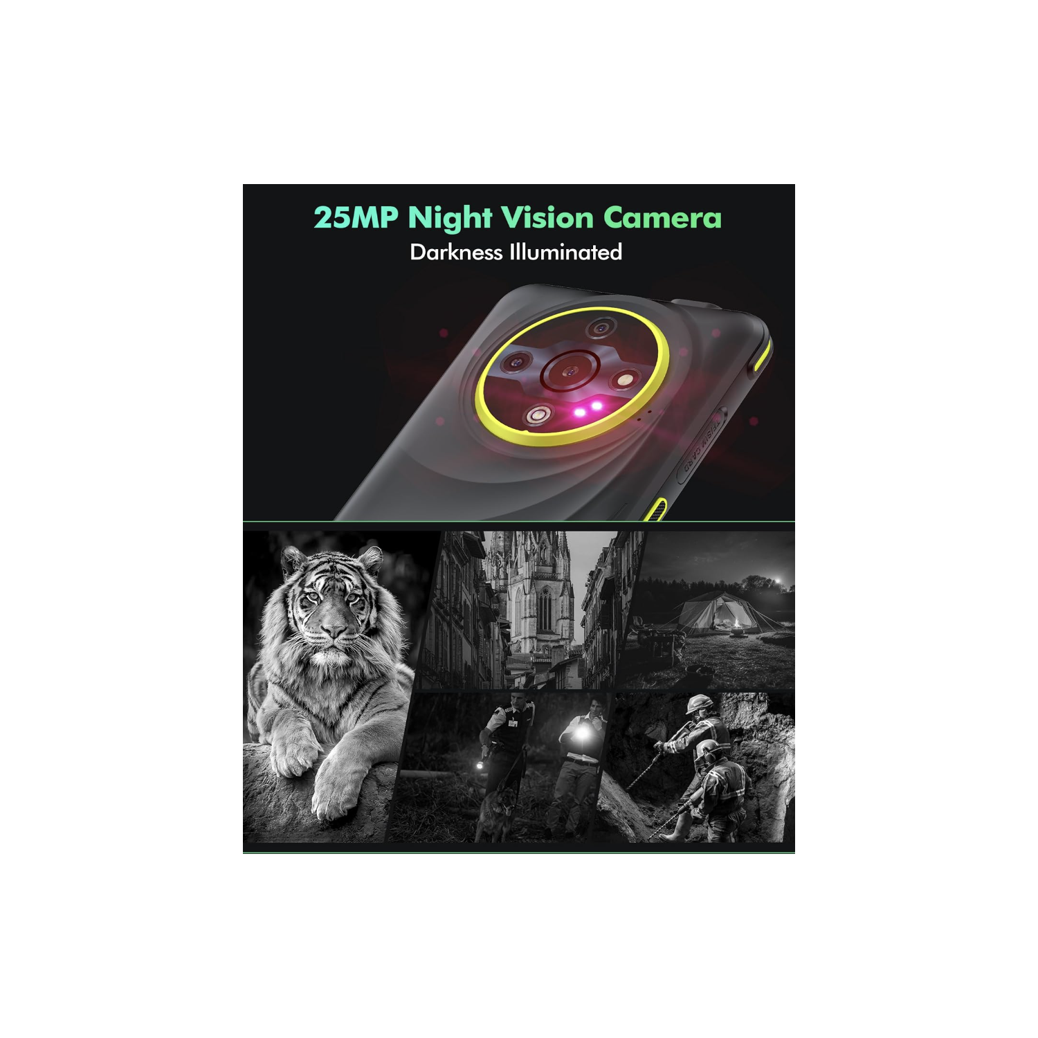 Brand New Ulefone Armor X31 Pro 5G Unlocked Rugged Phone | 16GB RAM 256GB Memory | 6.56” Screen | 64MP Camera | 25MP Infrared Night Vision Camera |