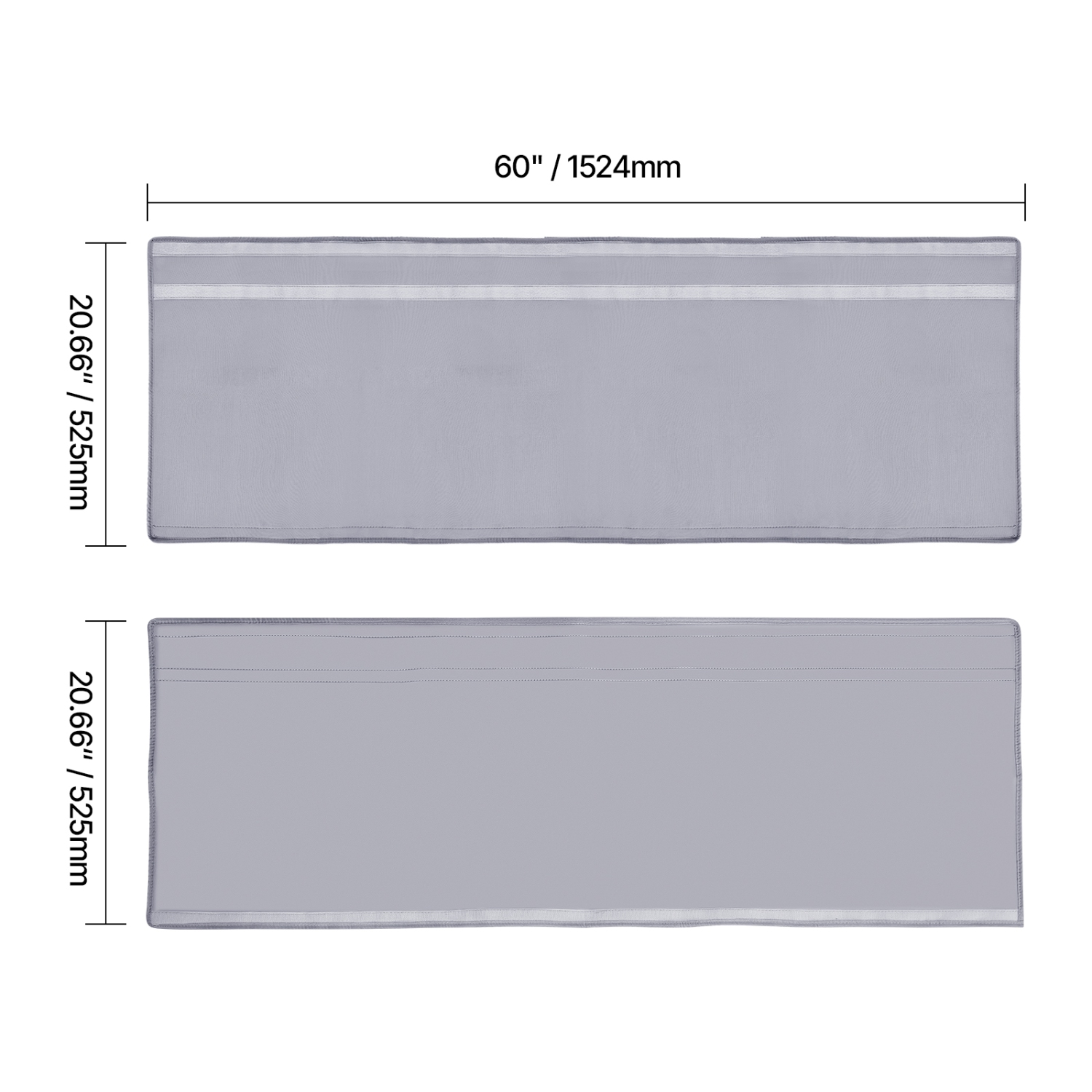 VEVOR 5 & 5.9" Air Conditioner Hose Cover Wrap, Portable AC Hose Duct Vent Cover Sleeve, Insulation Sleeve for Diameter Exhaust Hoses Tube, with 2