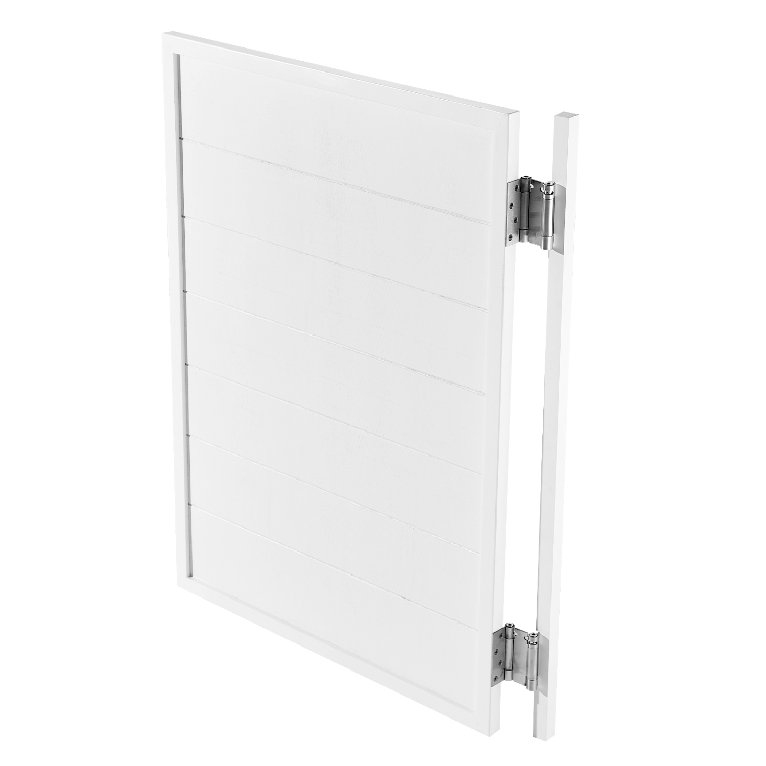 VEVOR 32"W x 42"H Double Saloon Doors, Swinging Cafe Interior Doors, Square Design Premium Pine Wood, with Hinges & Hardware Kit, Easy to Install,