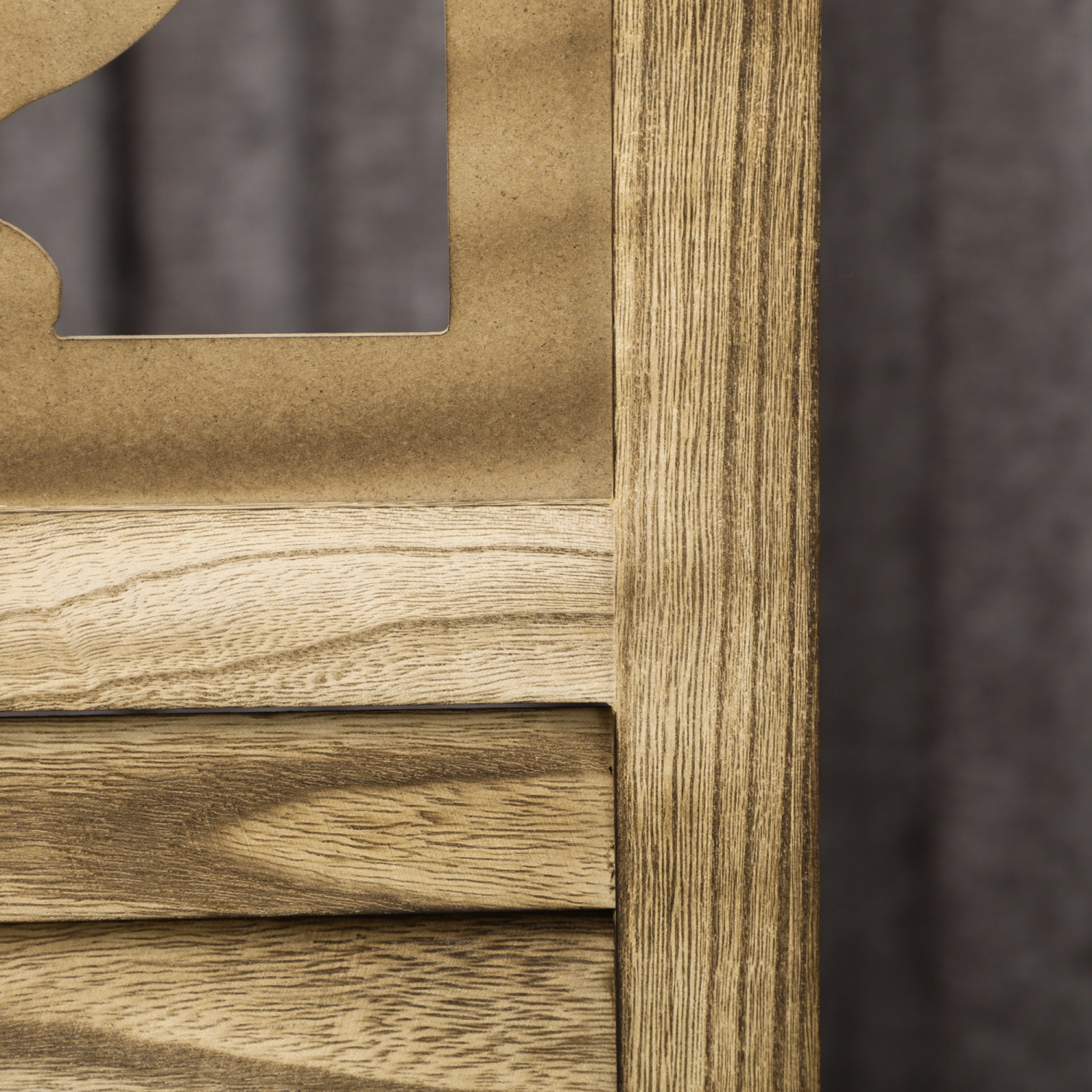 HOMCOM – Séparateur de pièce à 4 panneaux, écrans d'intimité pliants portatifs de 5,6 pi, séparateurs muraux autonomes pour bureau à domicile,