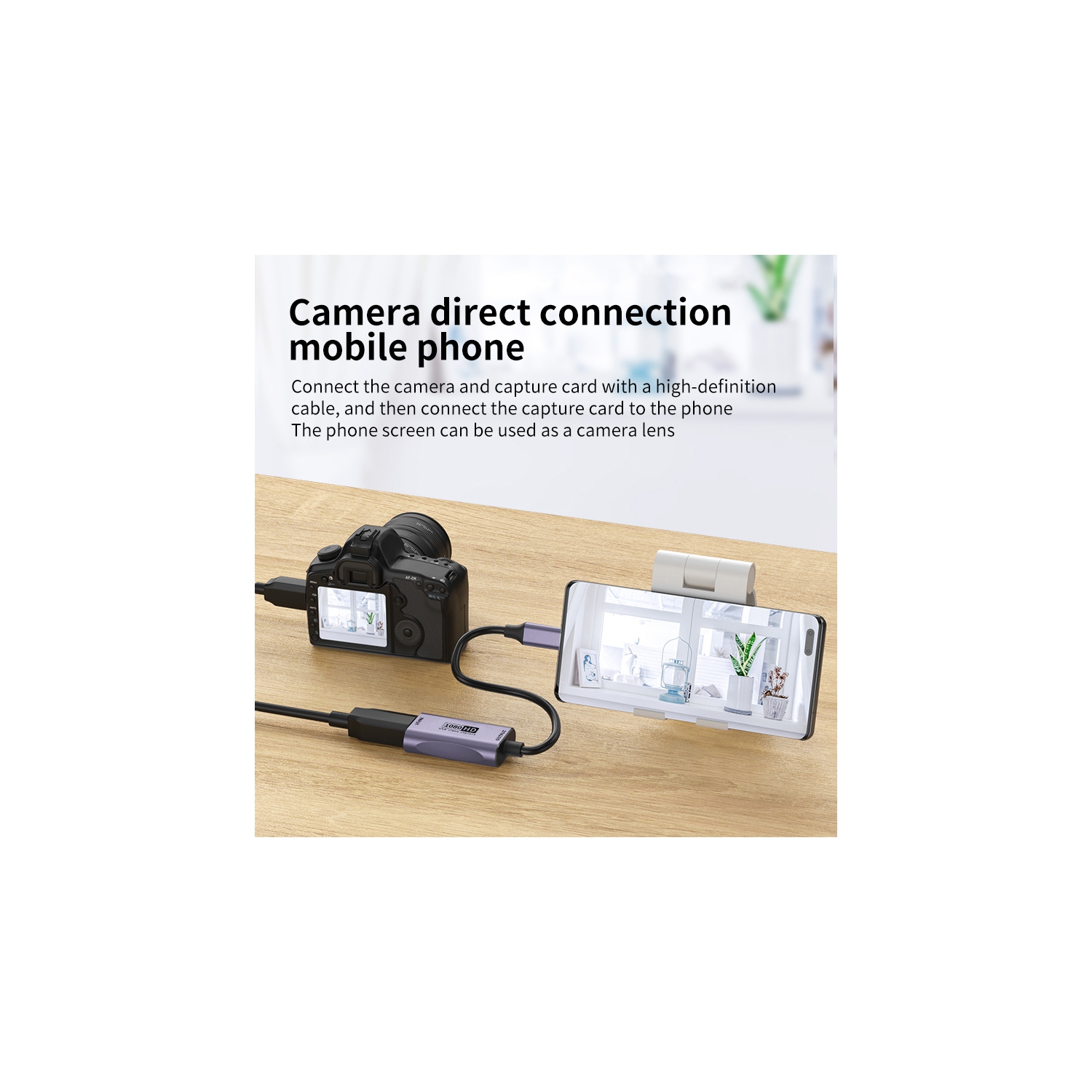 Carte de saisie de type C Carte de saisie audio et vidéo 1080P; 4/5 Switch jeu portable de diffusion en direct; faible latence; sans décalage