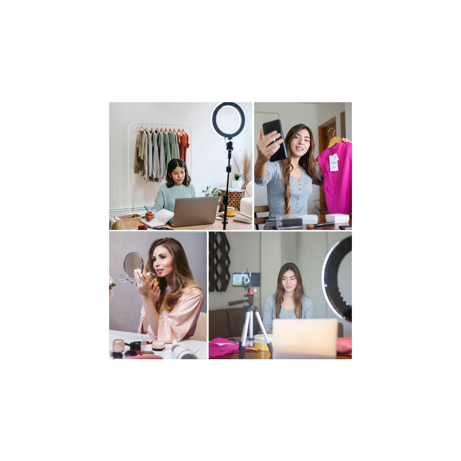 Live broadcast fill light, anchor selfie beauty fill light, LED ring light, beauty photography fill ring