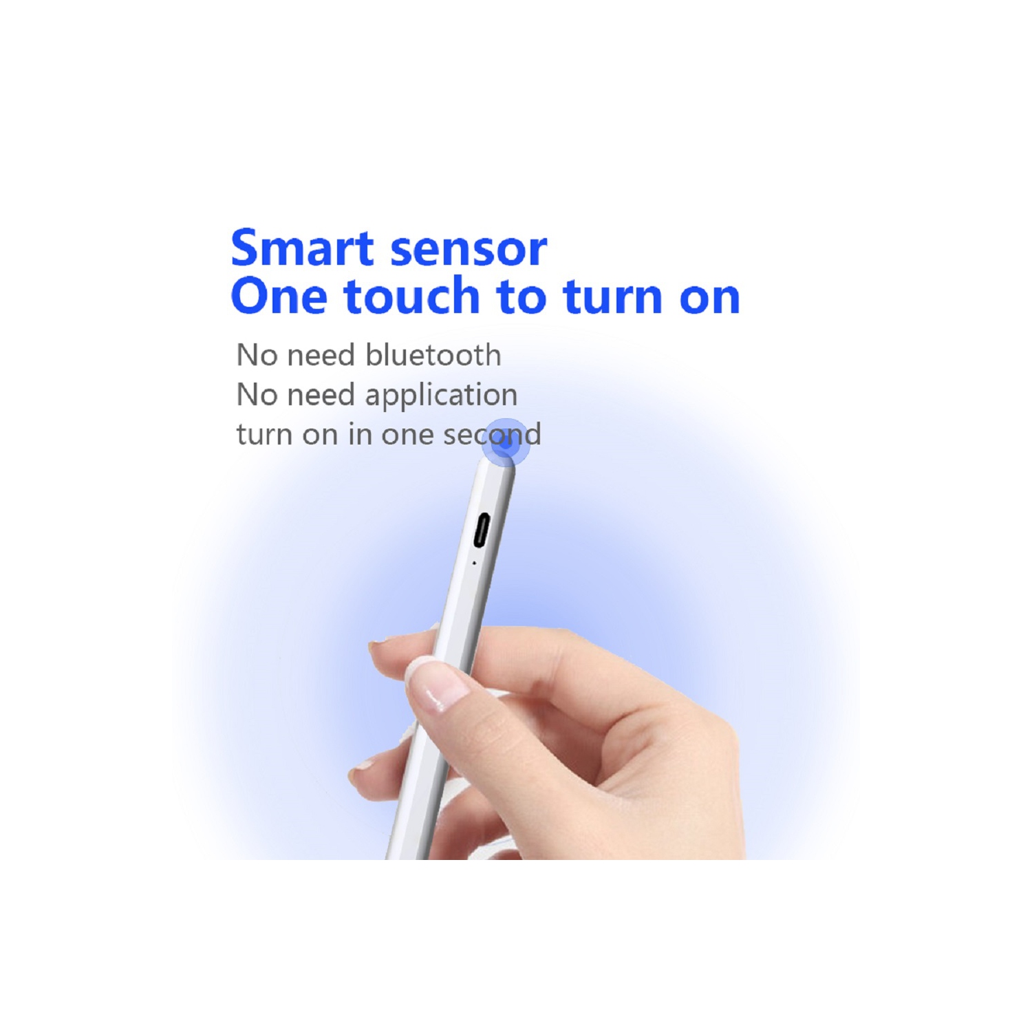 Applicable to Apple Huawei smartphones, universal ipad capacitive pen, touch screen touch painting stylus, rechargeable