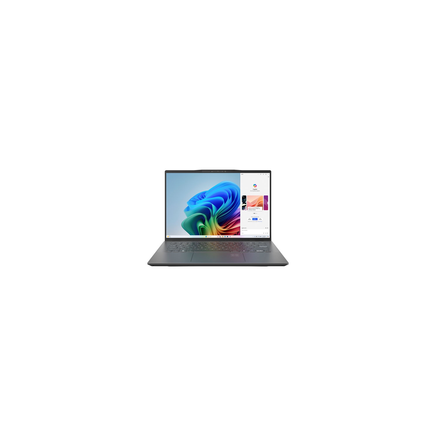Refurbished (Fair) - Acer Swift 14 AI 14.5" Copilot+ PC Laptop - Steel Grey (Snapdragon X Plus/16GB RAM/1TB SSD/Windows 11)