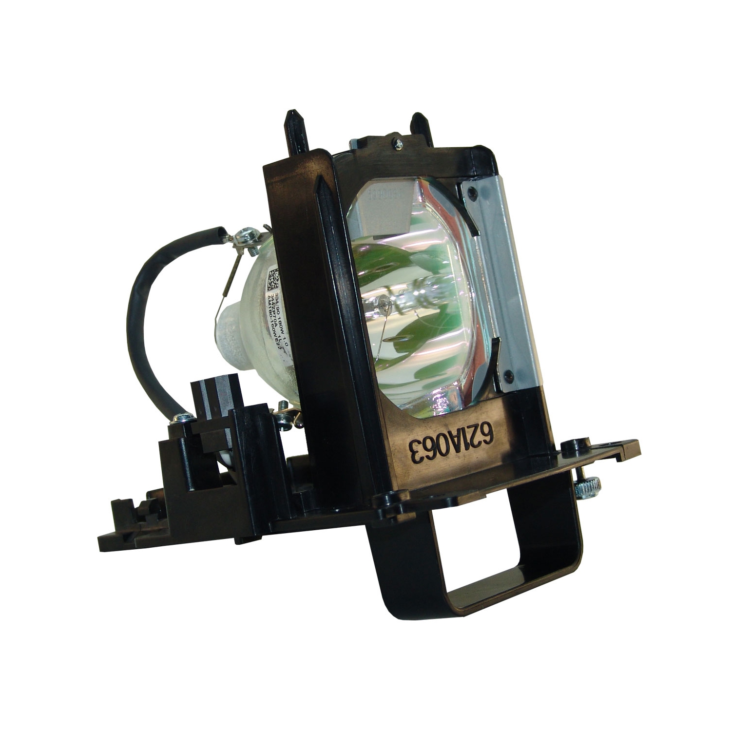 Jaspertronics™ OEM Lamp & Housing for The Mitsubishi WD-92742 TV with Philips bulb inside - 1 Year Warranty