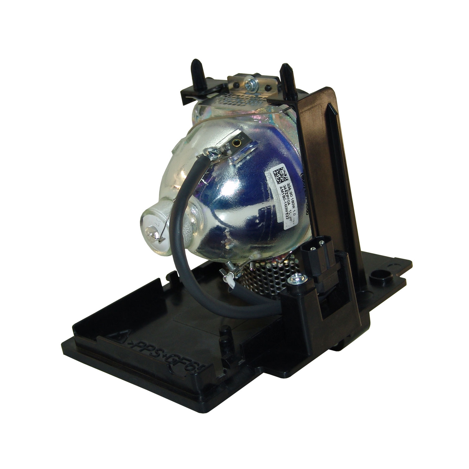 Jaspertronics™ OEM Lamp & Housing for The Mitsubishi WD-82940 TV with Philips bulb inside - 1 Year Warranty