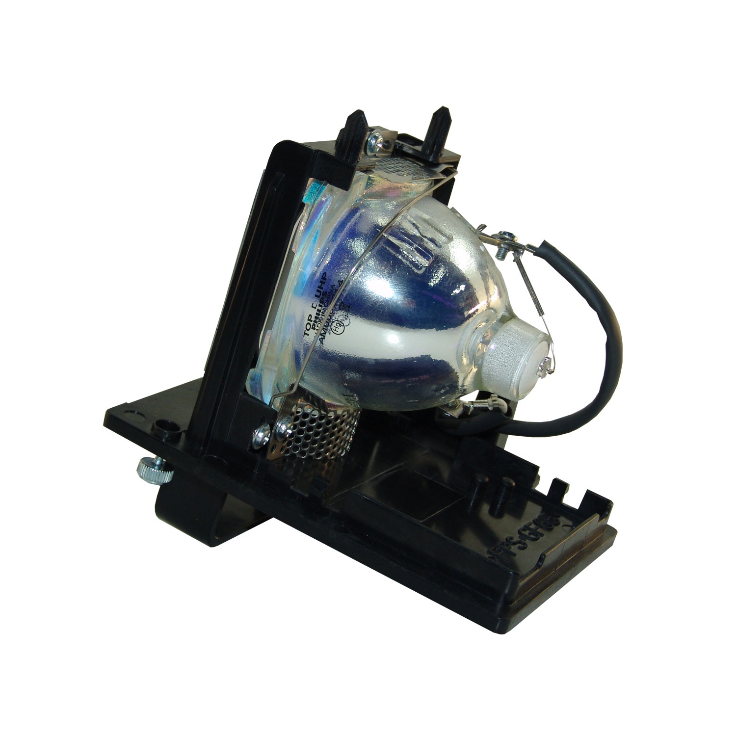 Jaspertronics™ OEM 915B455A11 Lamp & Housing for Mitsubishi TVs with Philips bulb inside - 1 Year Warranty