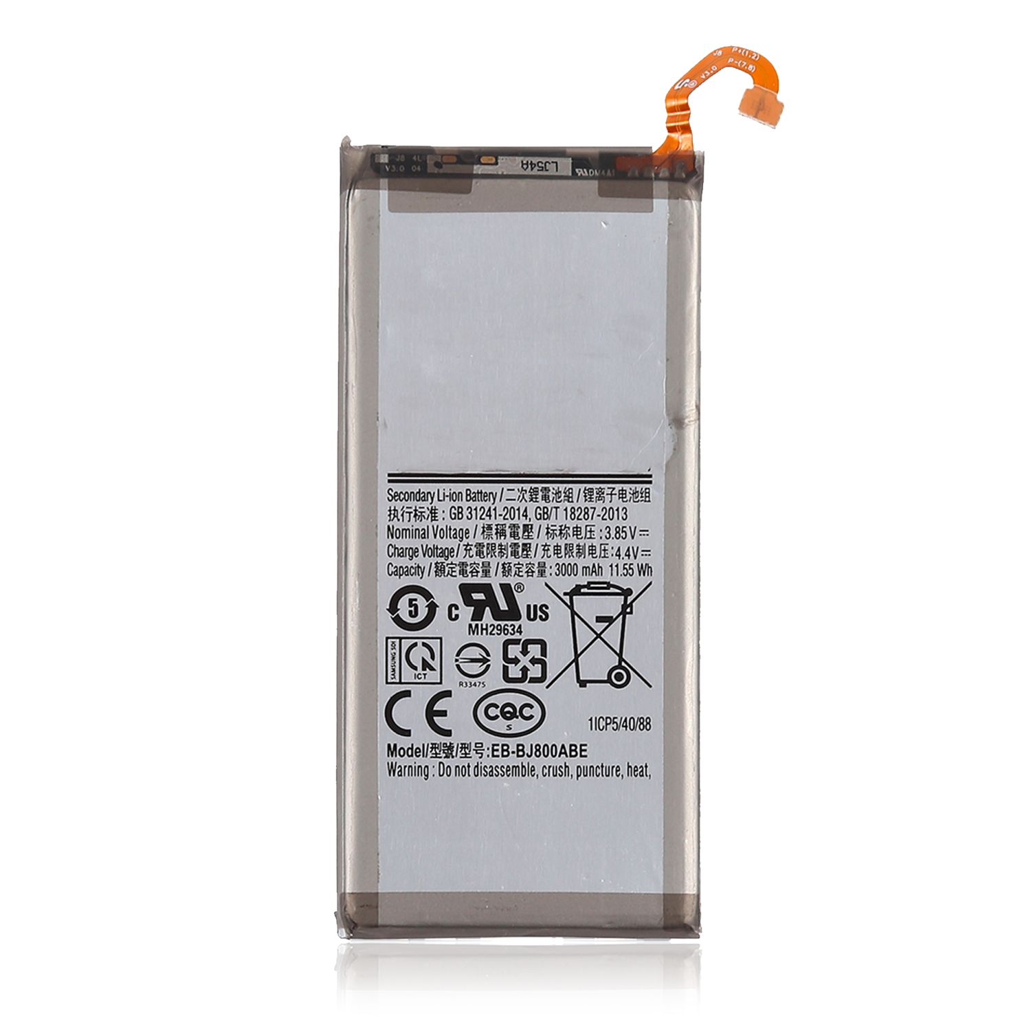 Replacement Battery Compatible For Samsung Galaxy J8 (J810 / 2018) / A6 Plus (A605 / 2018) / J8 Plus (J805 / 2018) (EB-BJ805ABE)