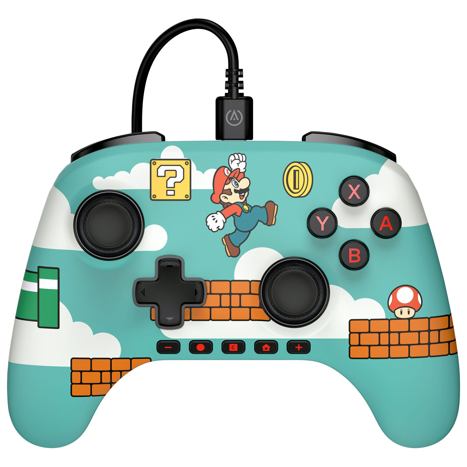 PowerA Advantage Wired Controller for Switch 2 - Mario Time