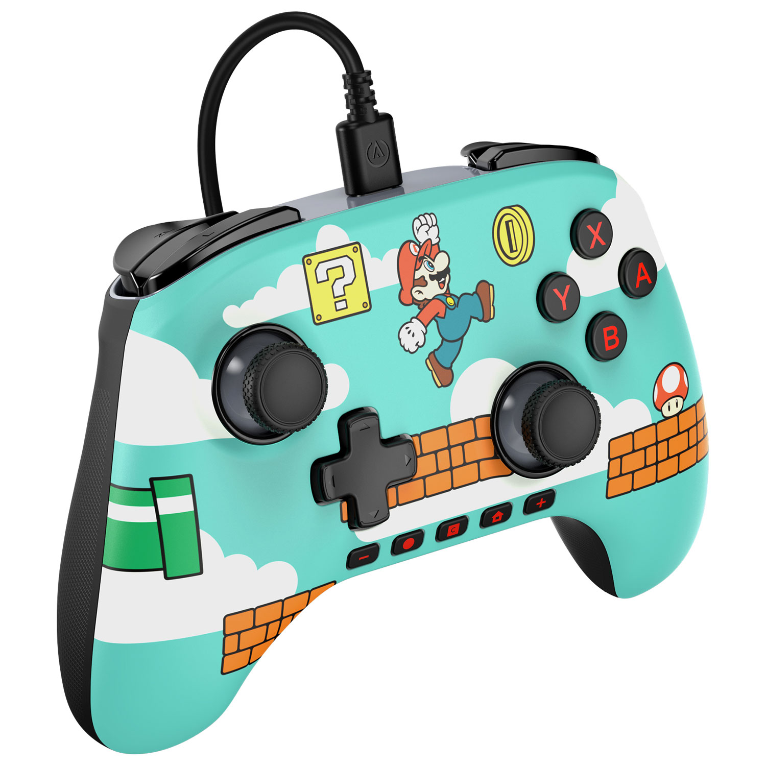 PowerA Advantage Wired Controller for Switch 2 - Mario Time