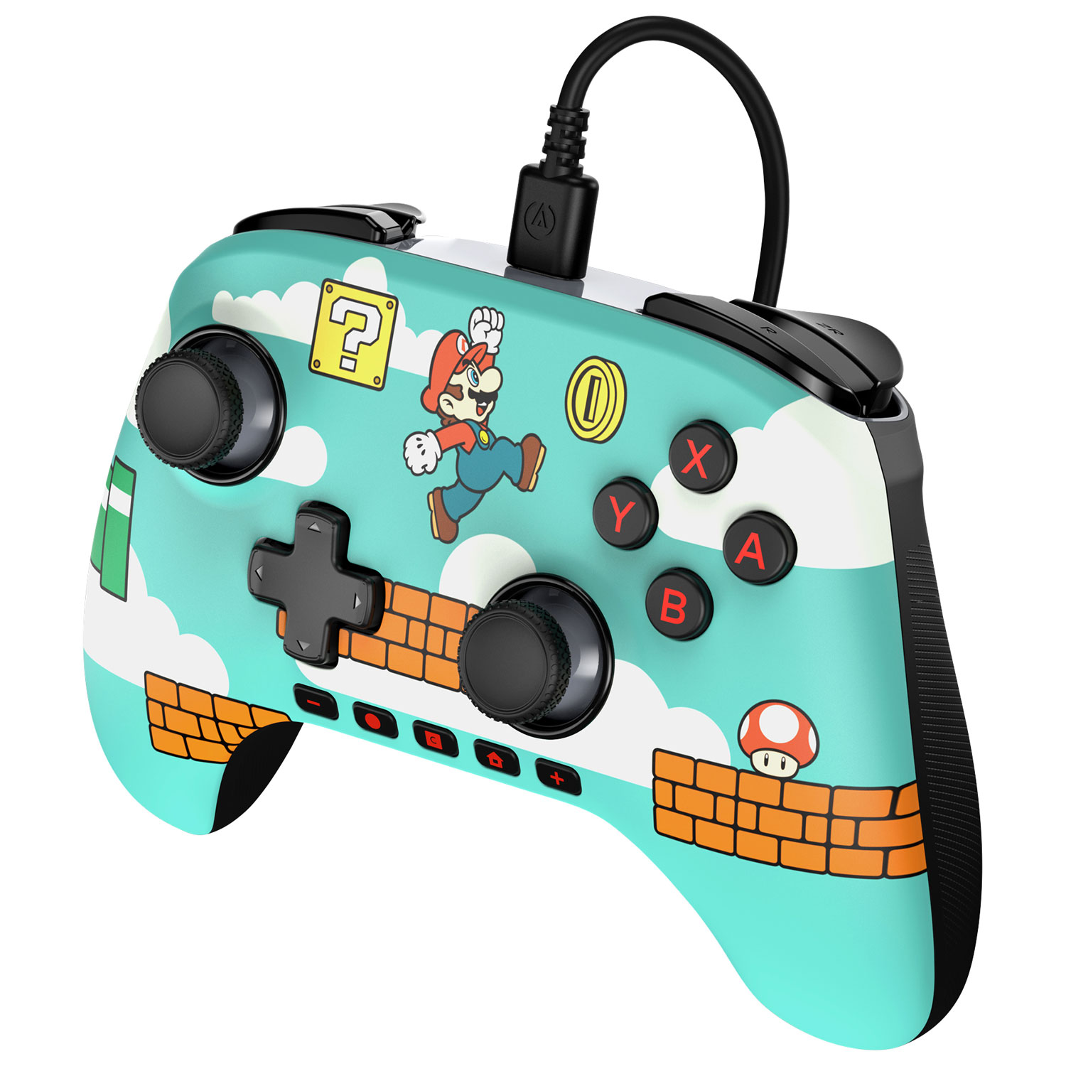 PowerA Advantage Wired Controller for Switch 2 - Mario Time