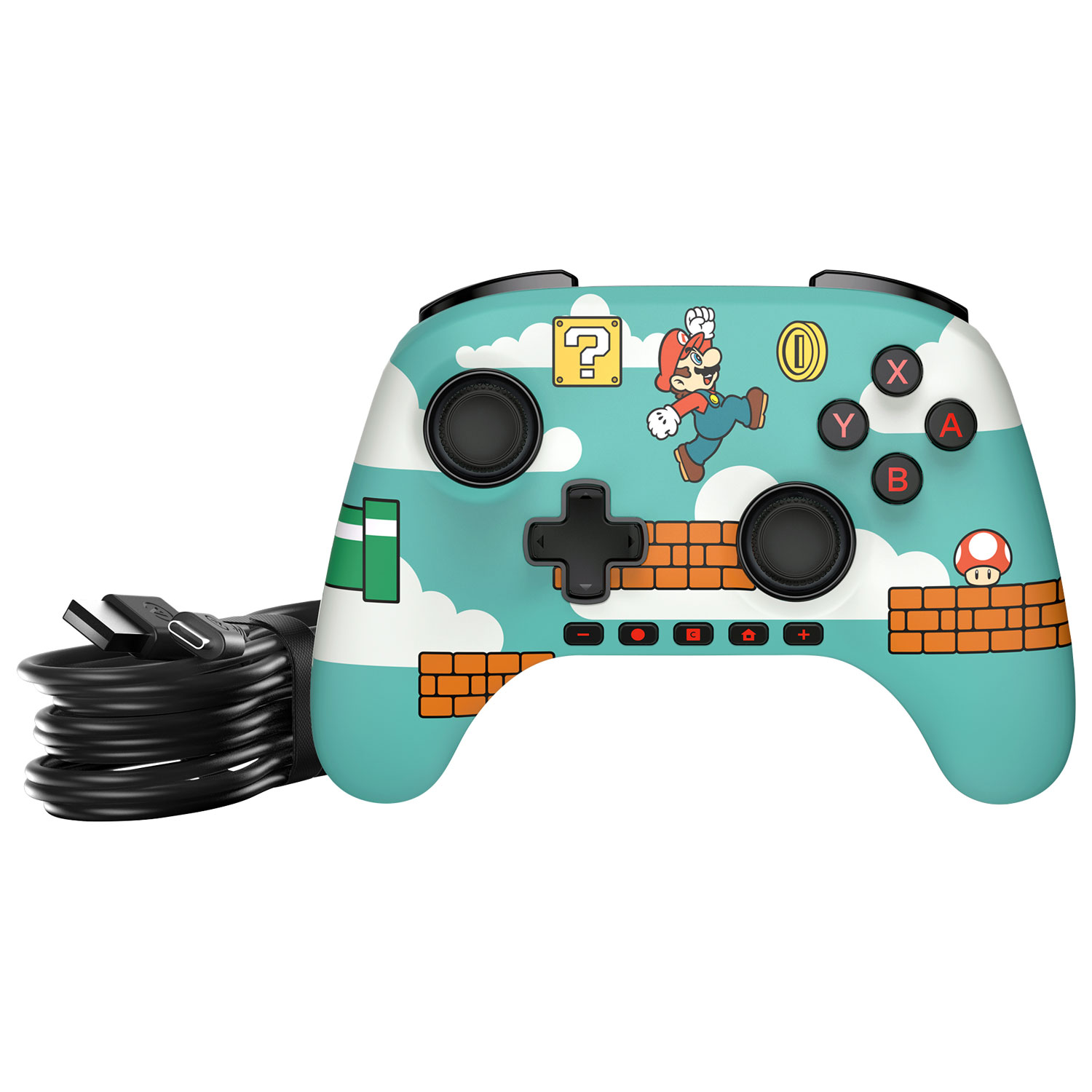 PowerA Advantage Wired Controller for Switch 2 - Mario Time