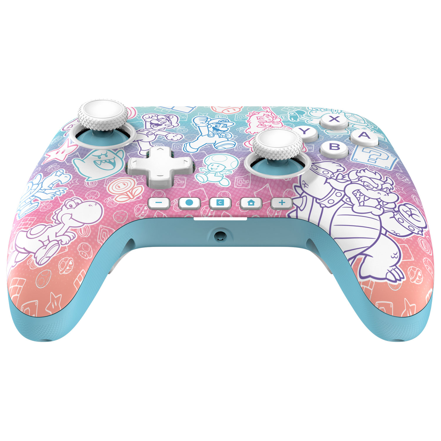 PowerA Advantage Wired Controller for Switch 2 - Mushroom Kingdom