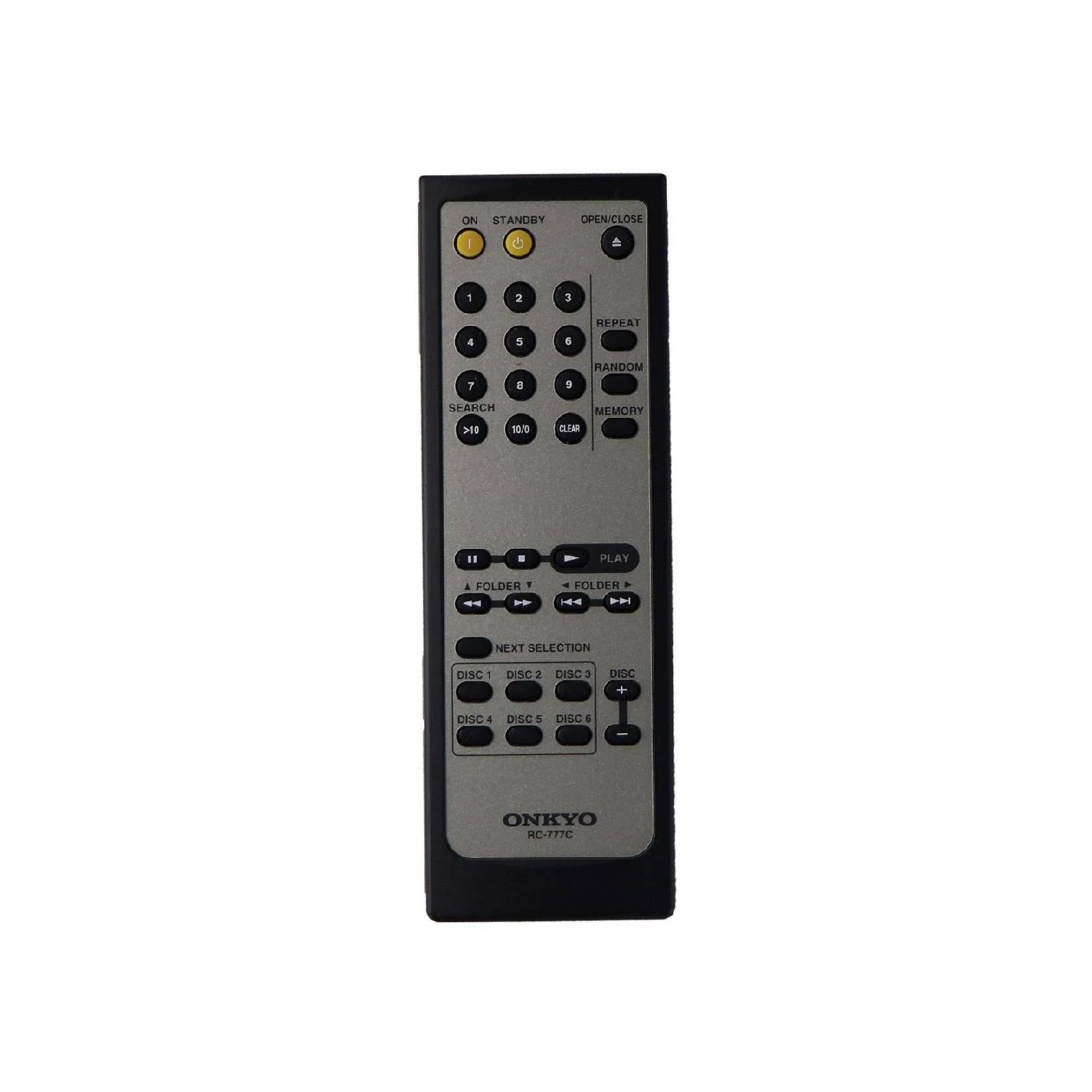 Refurbished (Good) Onkyo OEM Remote RC-777C for DX-C390 CD Player
