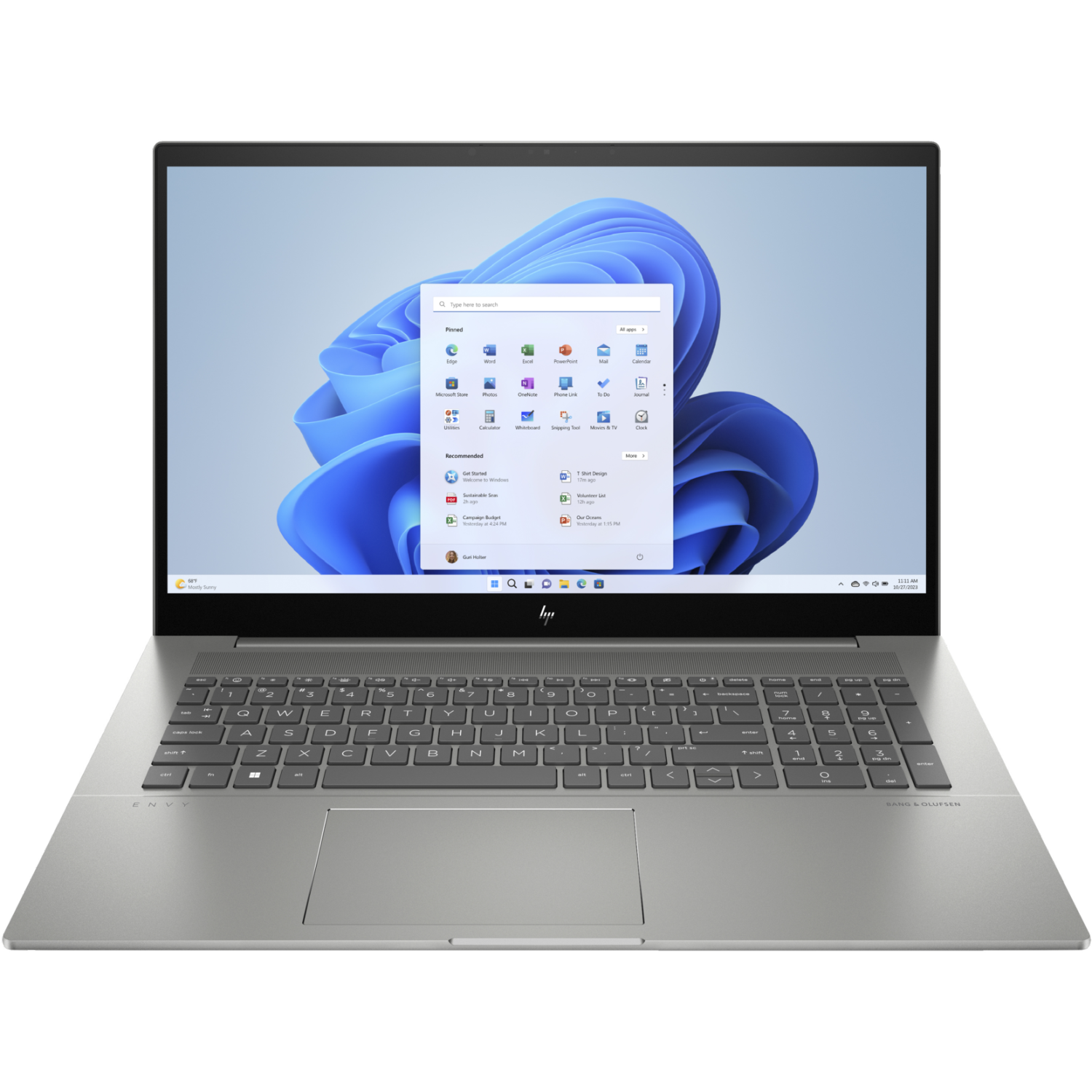HP Envy Personal Laptop, 17.3" 1920 x 1080 Pixels Touchscreen, 13th Gen Intel i7-1355U 10 Cores, 64GB DDR4+ 2TB SSD, Win10 Home, HDMI 2.1, Wi-Fi 6E, TB4, Fullsize Backlit Keyboard