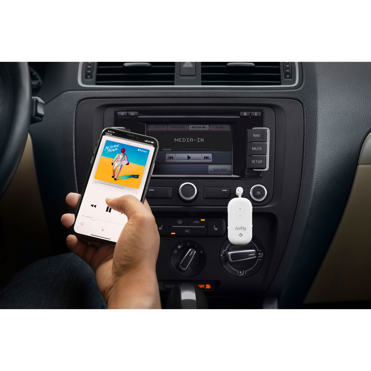 Twelve South AirFly Pro 2 Bluetooth Transmitter - White