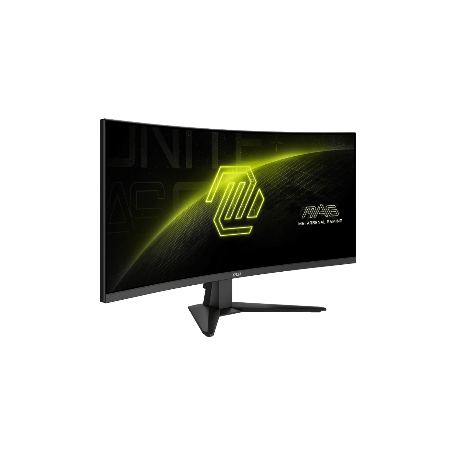 Moniteur de jeu 1&nbsp;ms Adaptive Sync 180&nbsp;Hz MAG 346CQ LCD de 34&nbsp;po de MSI UWQHD avec compatibilité HDR - Noir métallique