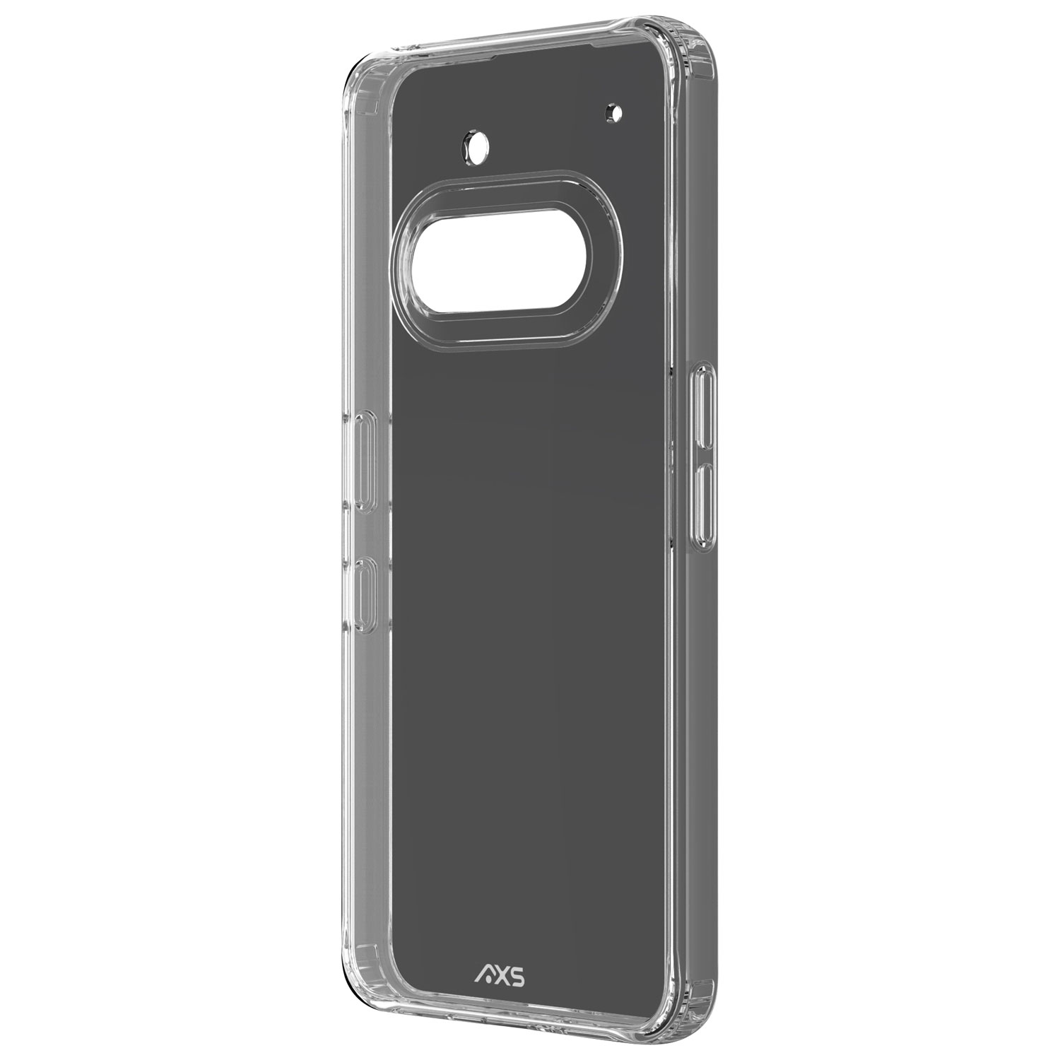 Étui souple ajusté en gel Ultra Clear d'AXS avec protecteur d'écran en verre pour téléphone Phone de Nothing - Transparent