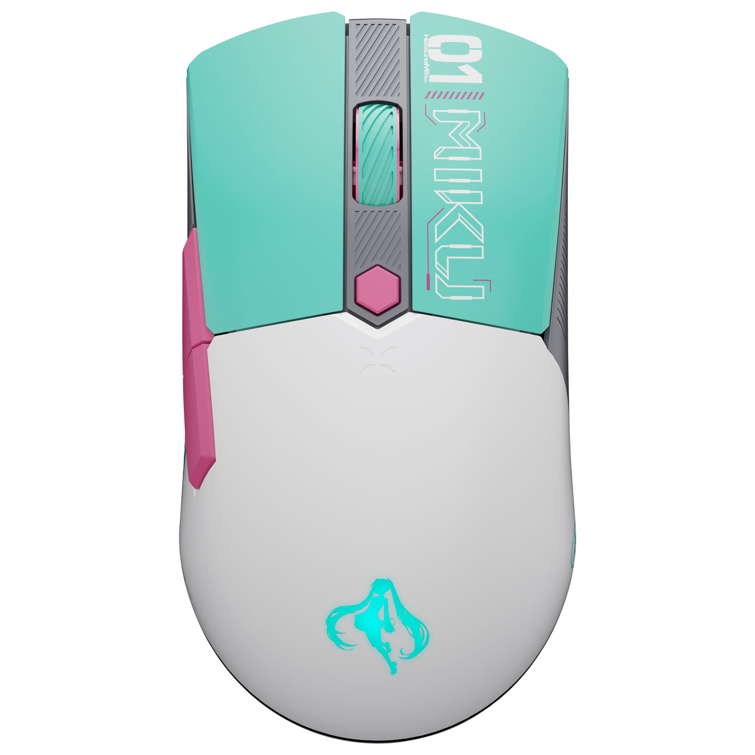 ASUS TUF Mini 12000 Dpi Wireless Optical Gaming Mouse - Hatsune Miku Edition
