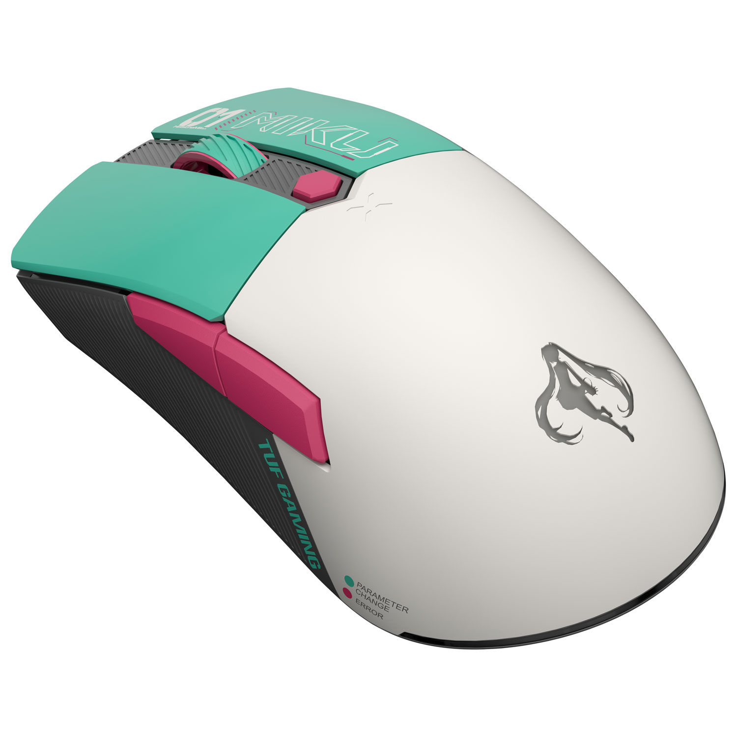 ASUS TUF Mini 12000 Dpi Wireless Optical Gaming Mouse - Hatsune Miku Edition