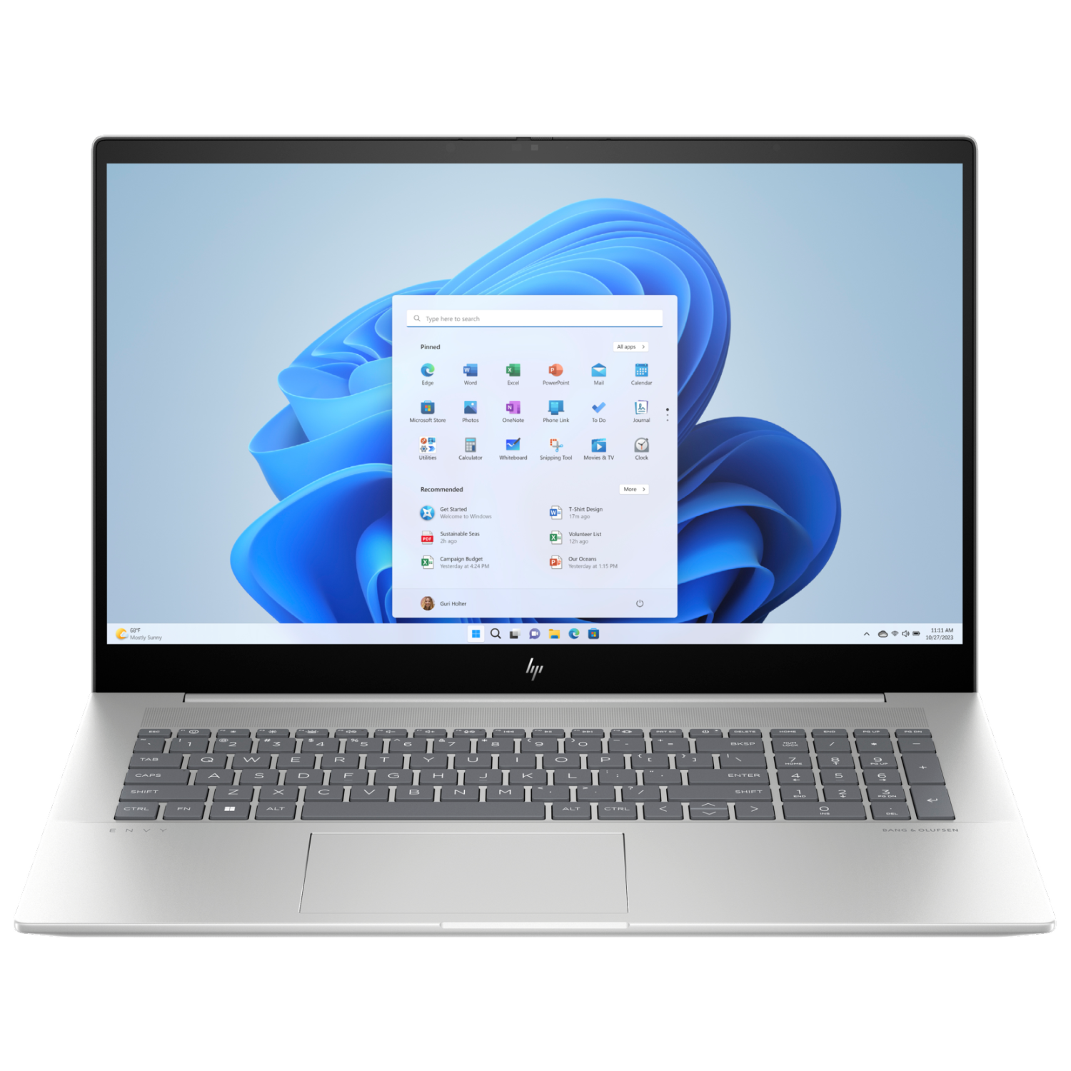 HP Envy Laptop, Intel 14-Core i7-13700H, 17.3" FHD IPS Touchscreen, Intel Iris Xe Graphics, 16GB DDR4 512GB SSD, Backlit KB, TB4, WiFi 6E, 5MP IR Camera, HDMI 2.1, Win11 Pro