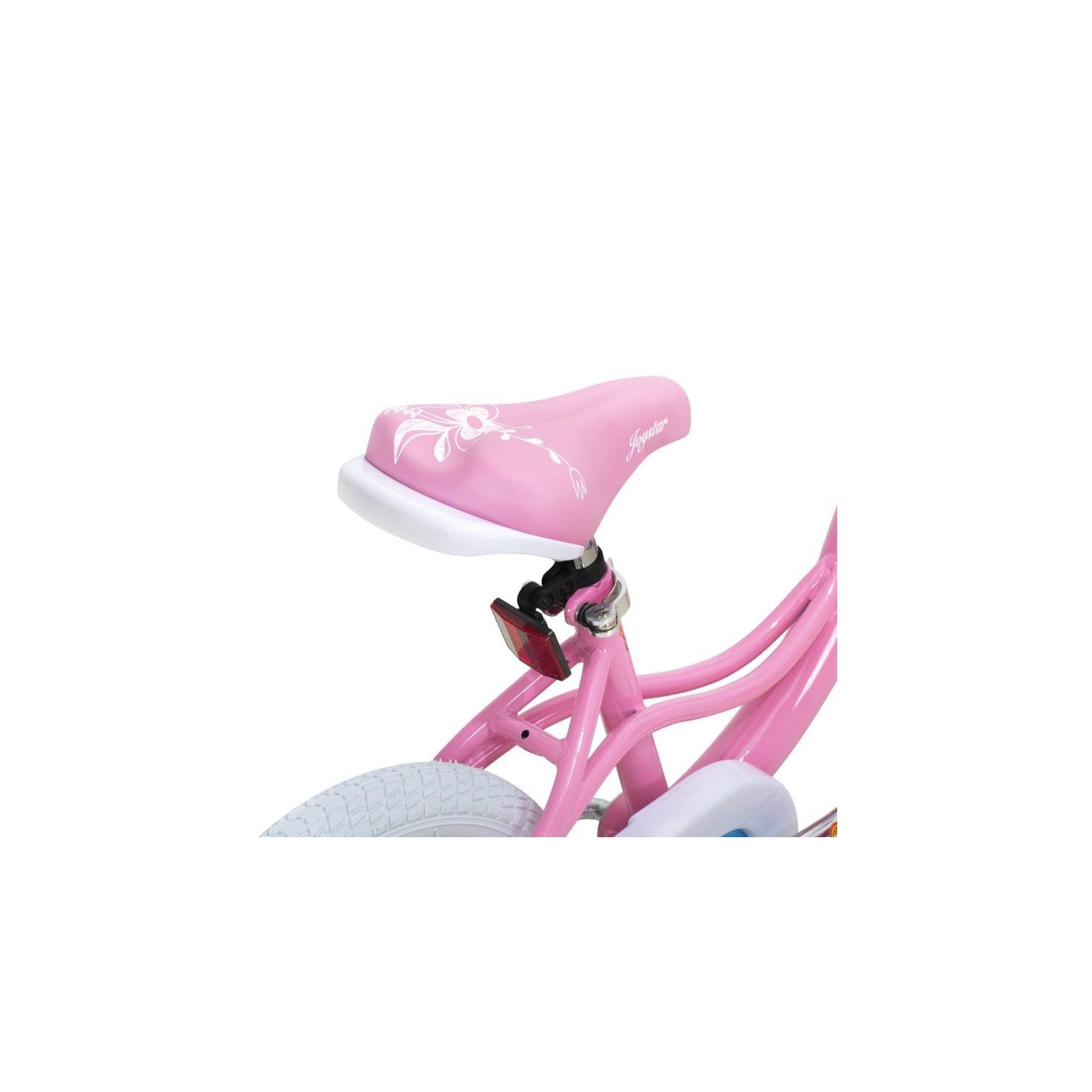 Vélo Fée de JOYSTAR pour filles de 18&nbsp;po pour enfants de 5-8 ans Vélo pour filles de 5 6 7 8 9 ans Vélo avec panier et roues d'entraînement