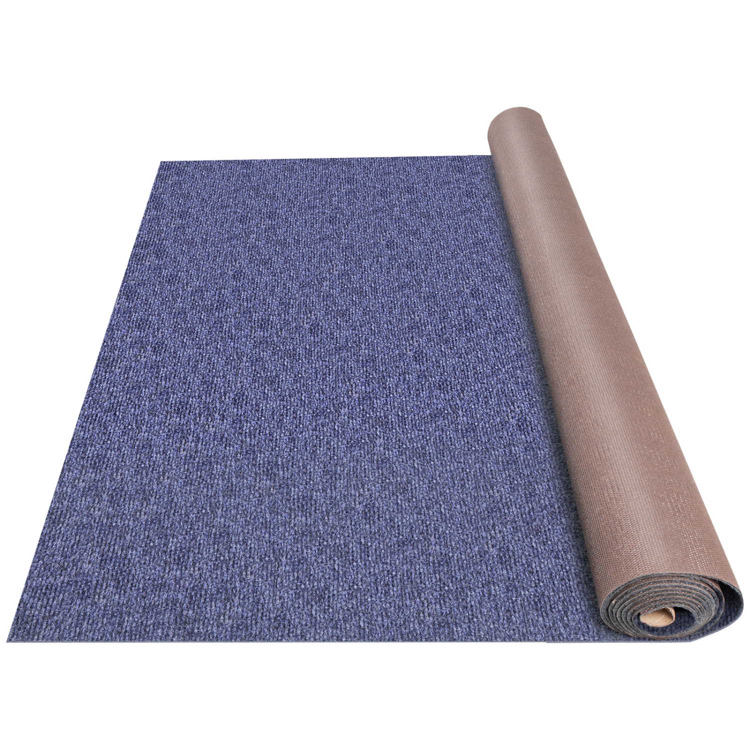 VEVOR 6 ft x 29.5 ft Deep Blue Marine Carpet,Marine Grade Carpet for Boats with Waterproof Back,Outdoor Rug for Patio Porch Deck Garage Outdoor Area