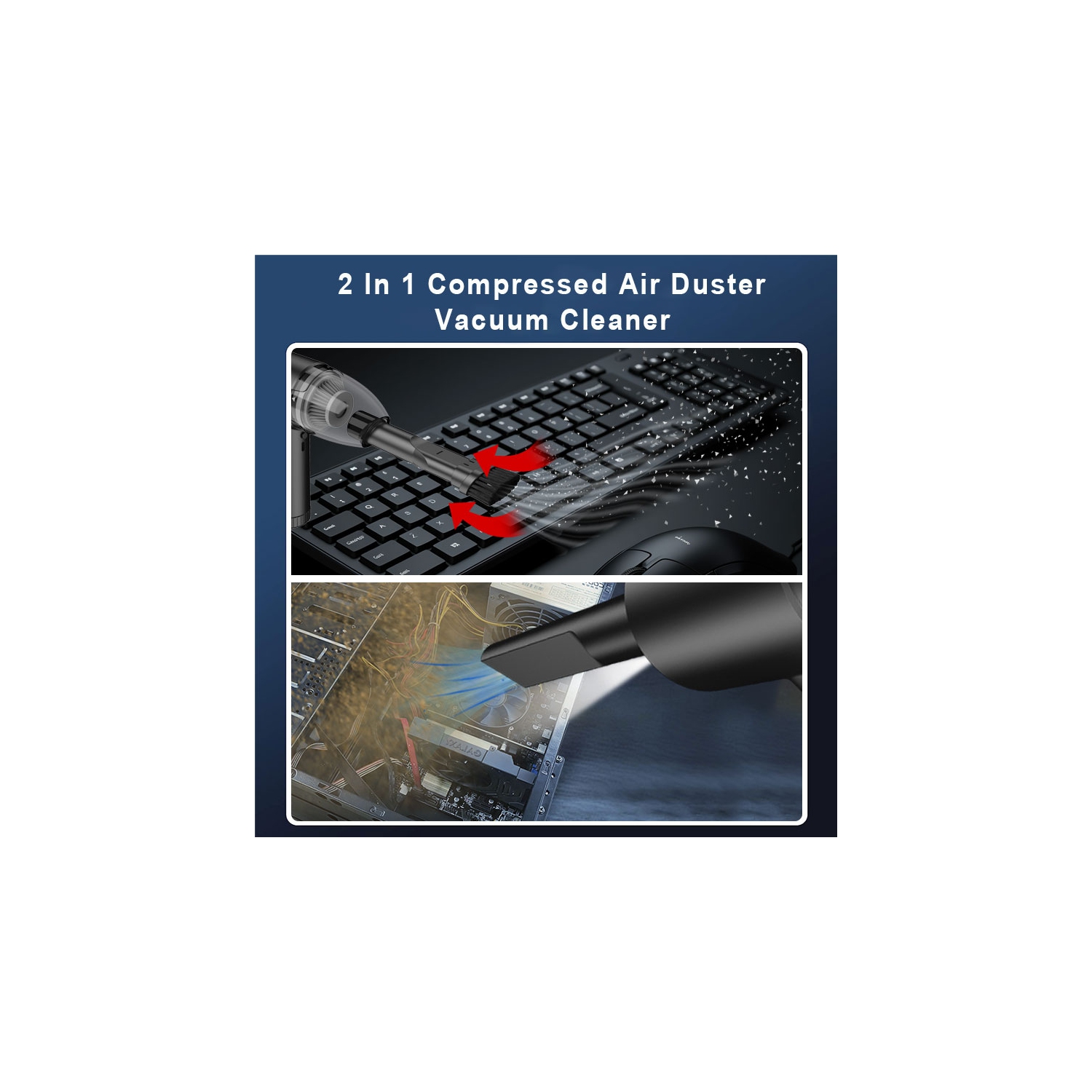 Aspirateurs portatifs à piles pour la maison et la voiture Aspirateurs pour l'auto Collecteurs de poussière Aspirateurs soufflants et succion