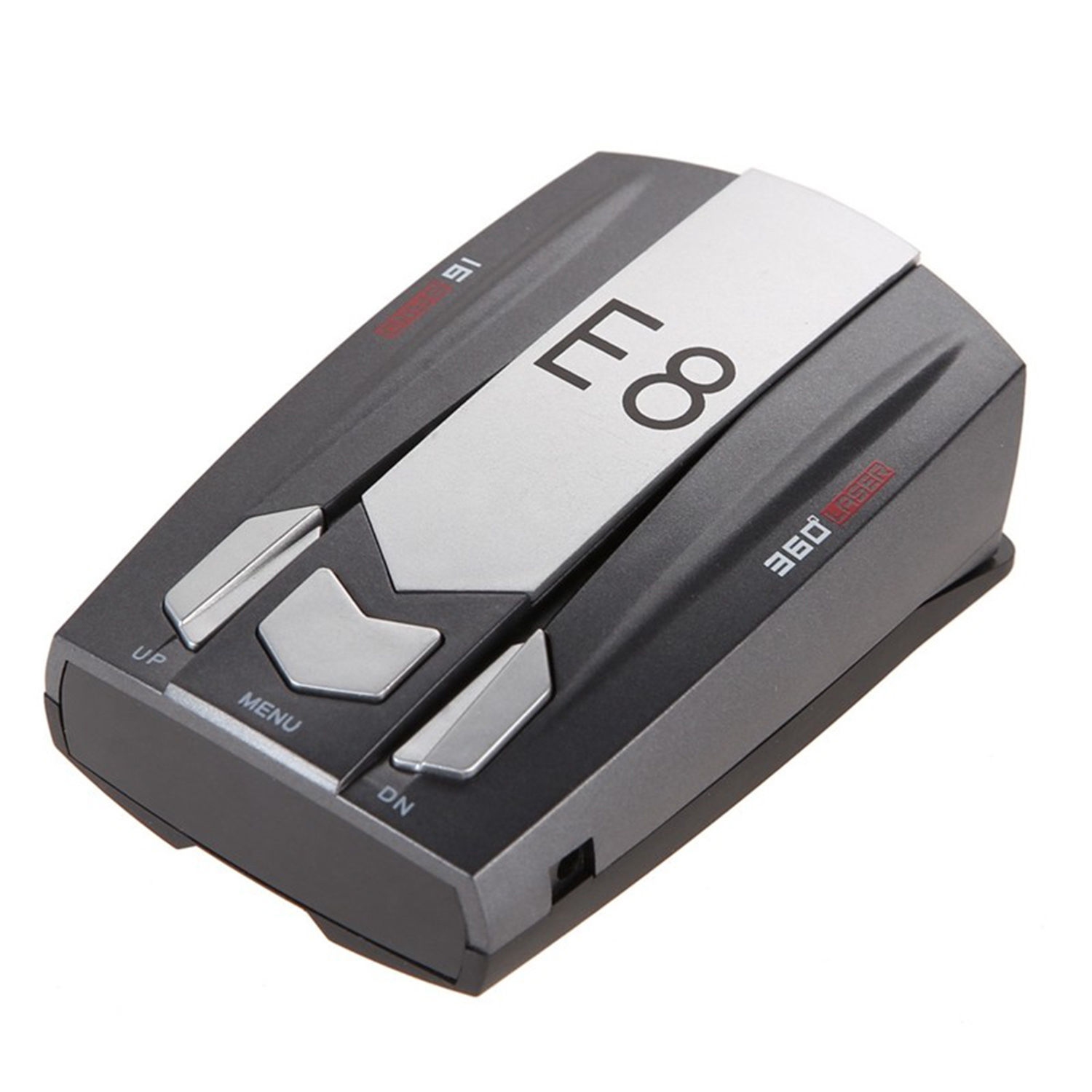 On-board single-display mobile speed measurement, electronic dog radar detector, car radar laser detector, 360° directional scanning speed limit