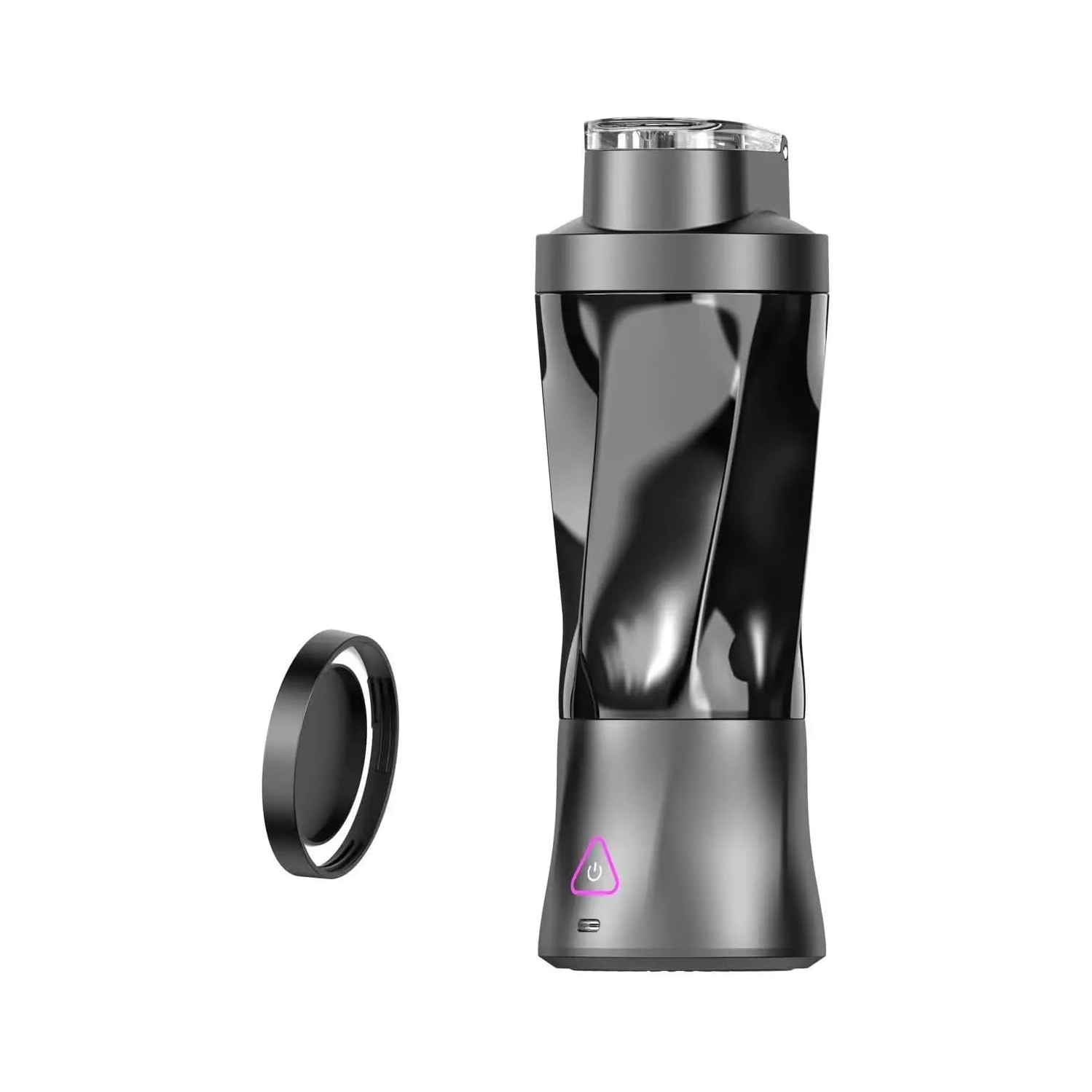 Portable Electric Juicer Cup Kitchen Juicer USB Portable Juicer, USB Rechargeable Smoothie Maker, 6000 mAh Battery, 700 ml/24 oz Capacity,