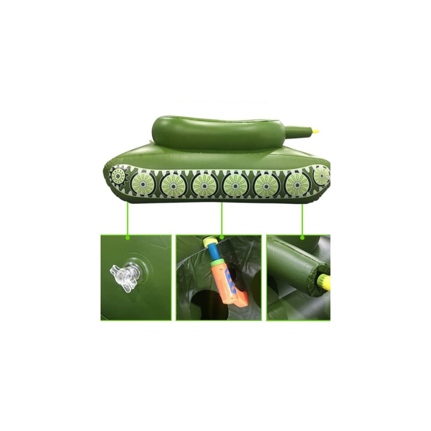 Inflatable water tank swimming pool float water spray swimming ring inflatable toy with jet ring super large outdoor water toy suitable for adult