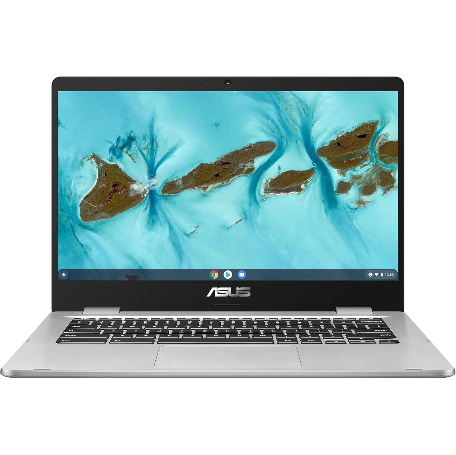 Portable Chromebook C424 14 0&nbsp;po FHD d'ASUS - Argenté (C424MA-BS01-CB) - Remis à neuf (bon état)