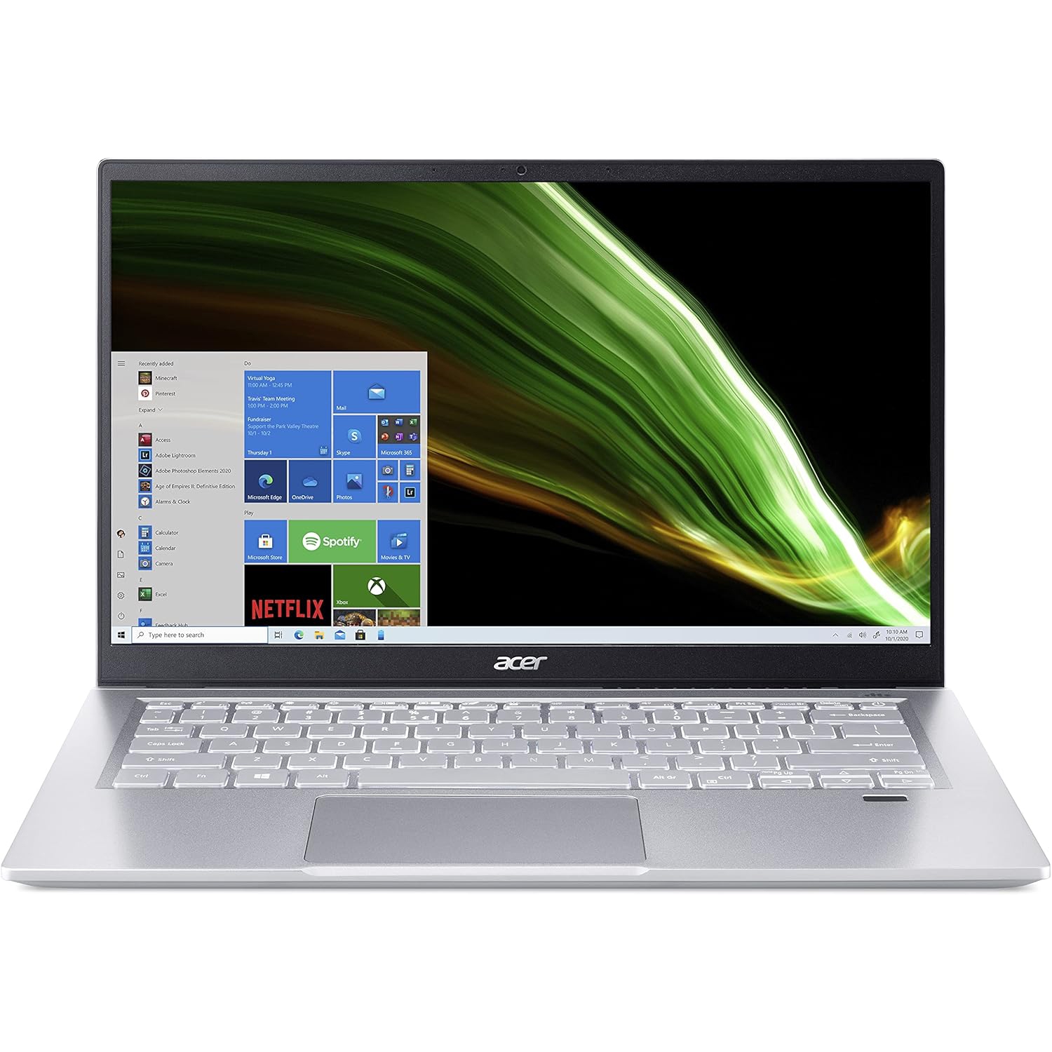 Portable Swift HD intégrale 3 14&nbsp;po Acer - Argenté pur (SF314-511-79TK) - Remis à neuf (bon état)