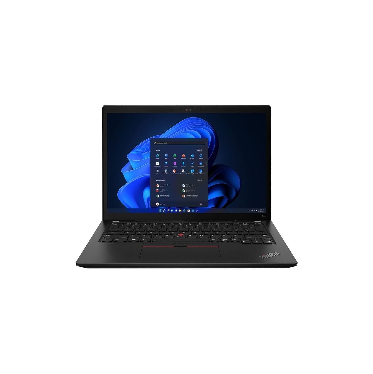 Refurbished Lenovo ThinkPad X13 Gen 3 13.3 WUXGA Laptop (Intel Core i3-1215U, 8GB RAM, 512GB SSD, Windows 11 Pro) - Strom Grey (21BN0029US)