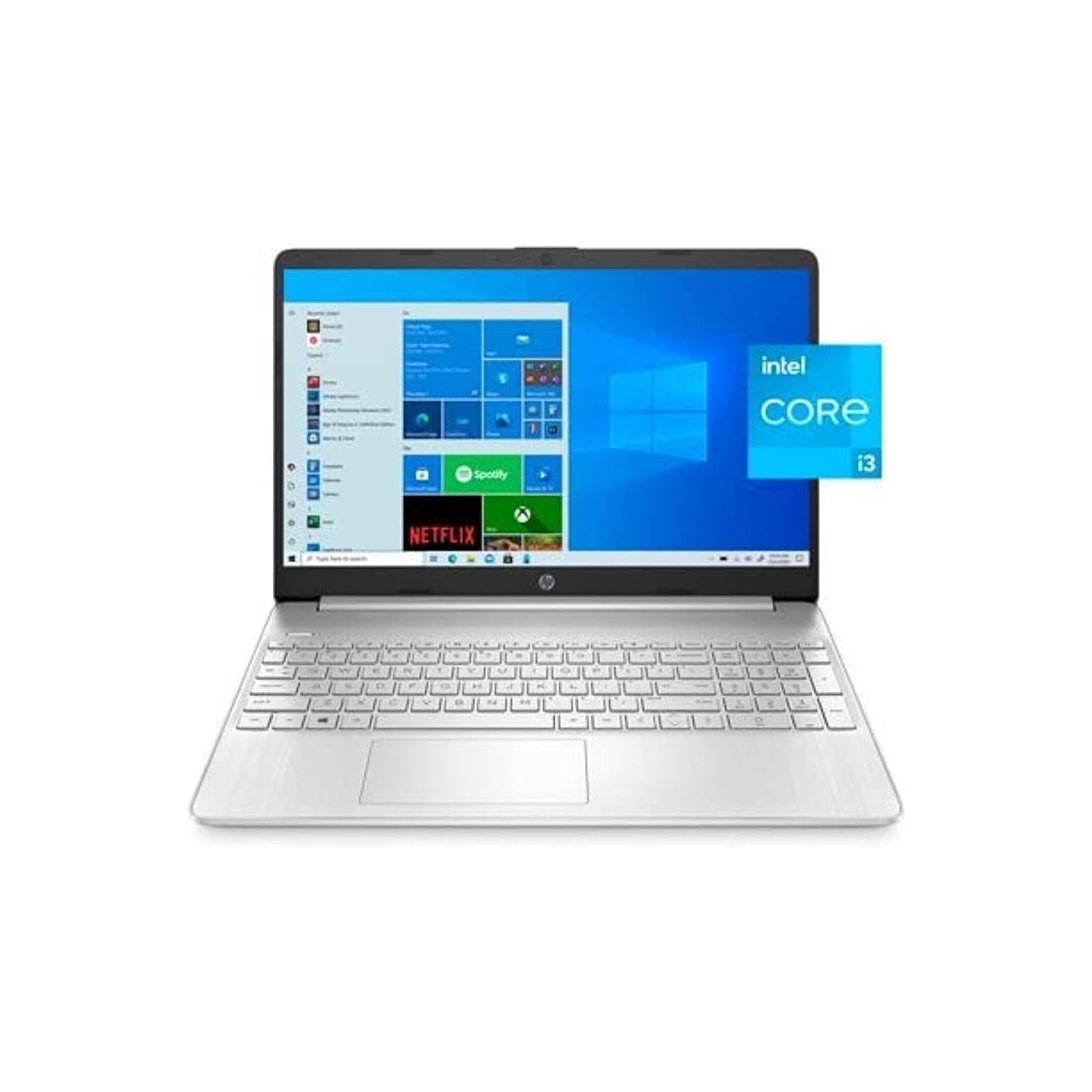 Refurbished HP 15.6 FHD Laptop (Intel Core i3-1115G4, 8GB RAM, 256GB SSD Windows 11) - Natural Silver (15-dy2091wm)