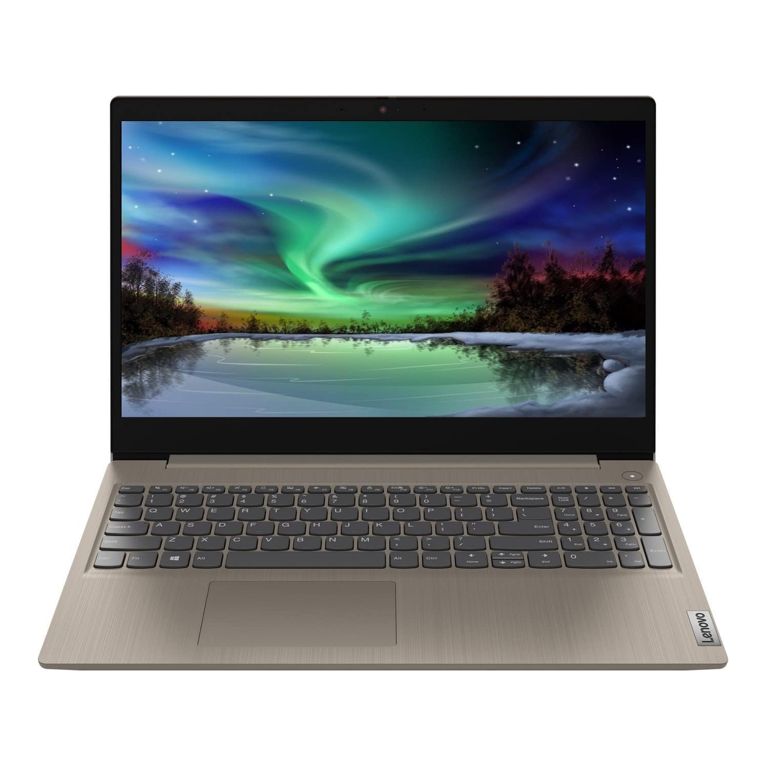 Refurbished (Good) Lenovo Ideapad 3 15.6 TouchScreen HD Laptop (Intel Core i3-1115G4, 8GB RAM, 256GB SSD, Windows 11 S Mode) - Almond (81X800KLUS)