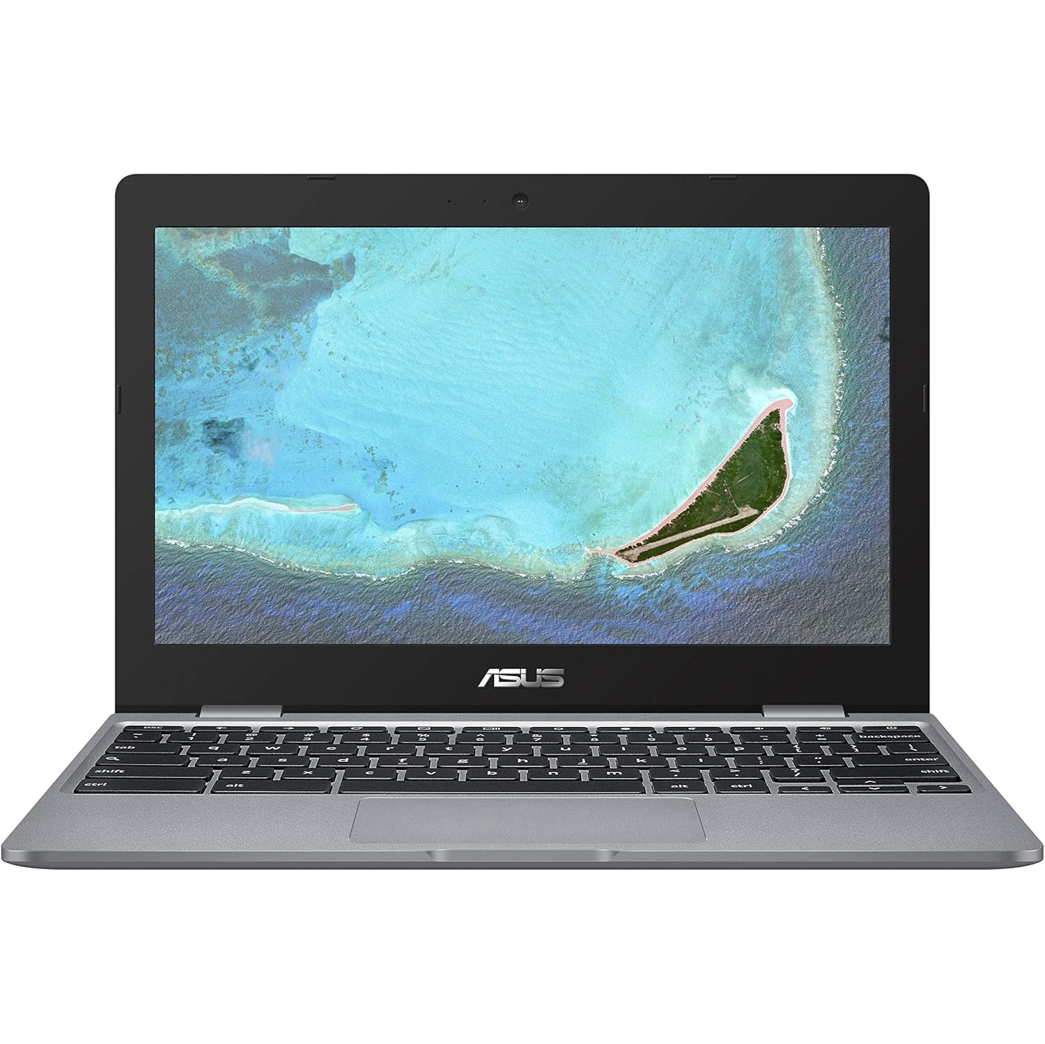 Refurbished Asus Chromebook 11.6 Laptop (N3350, 4GB RAM, 32GB eMMC, Chrome OS, Bi Kb) - C223NA-MB01-CB
